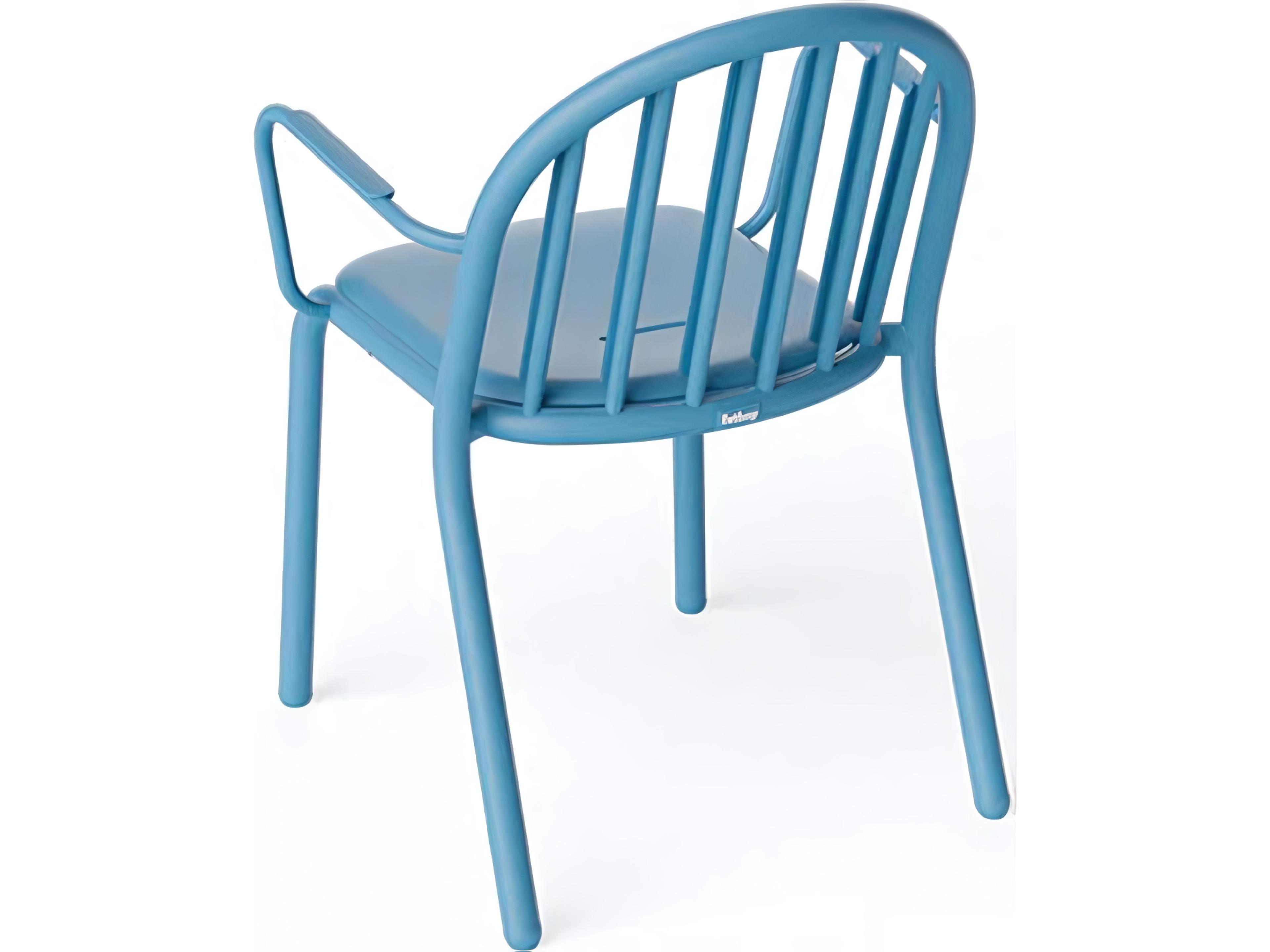 Fatboy Outdoor Fred's Stackable Armchair in Wave Blue