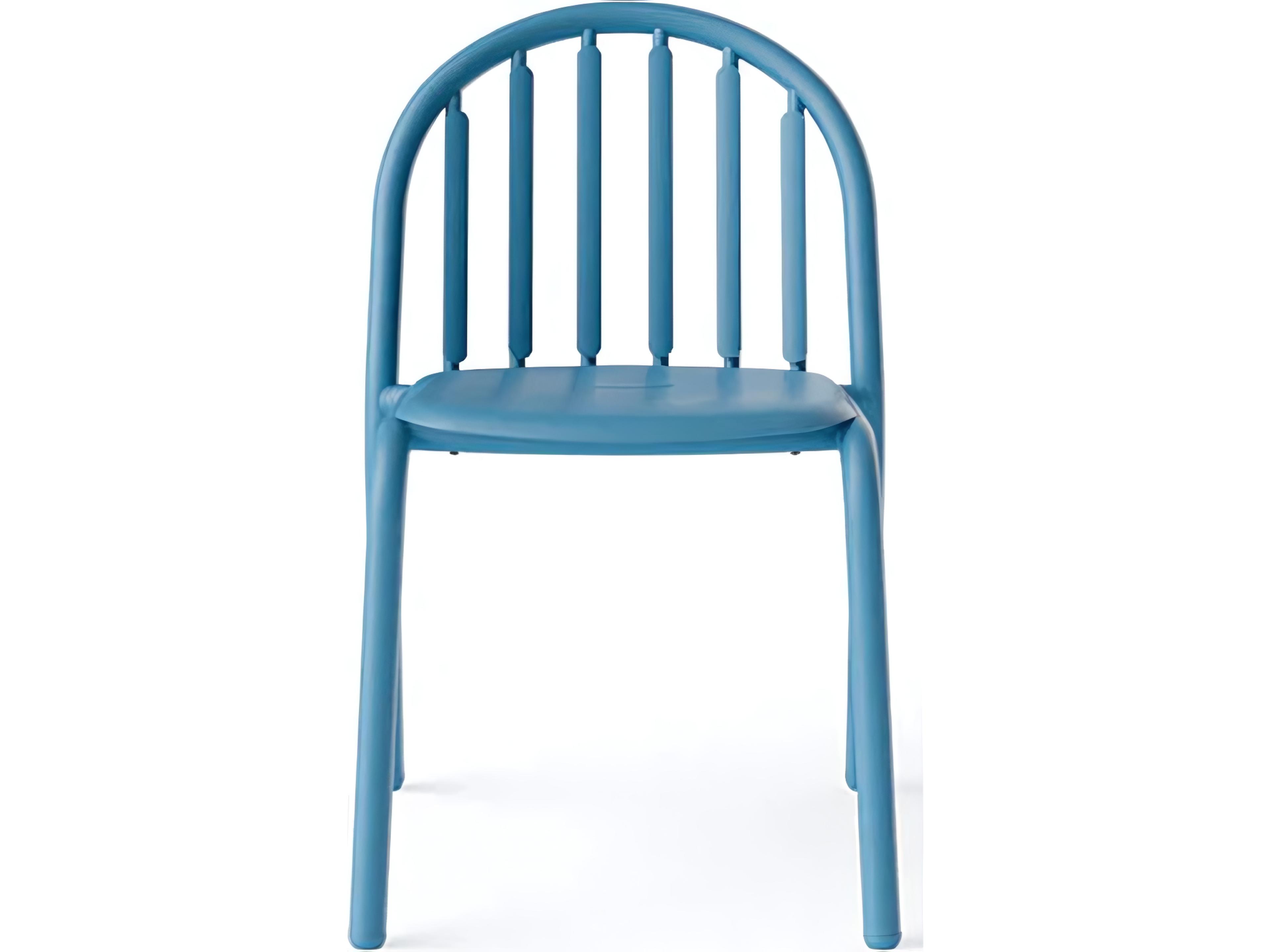 Fatboy Outdoor Fred's Stackable Side Chair in Wave Blue