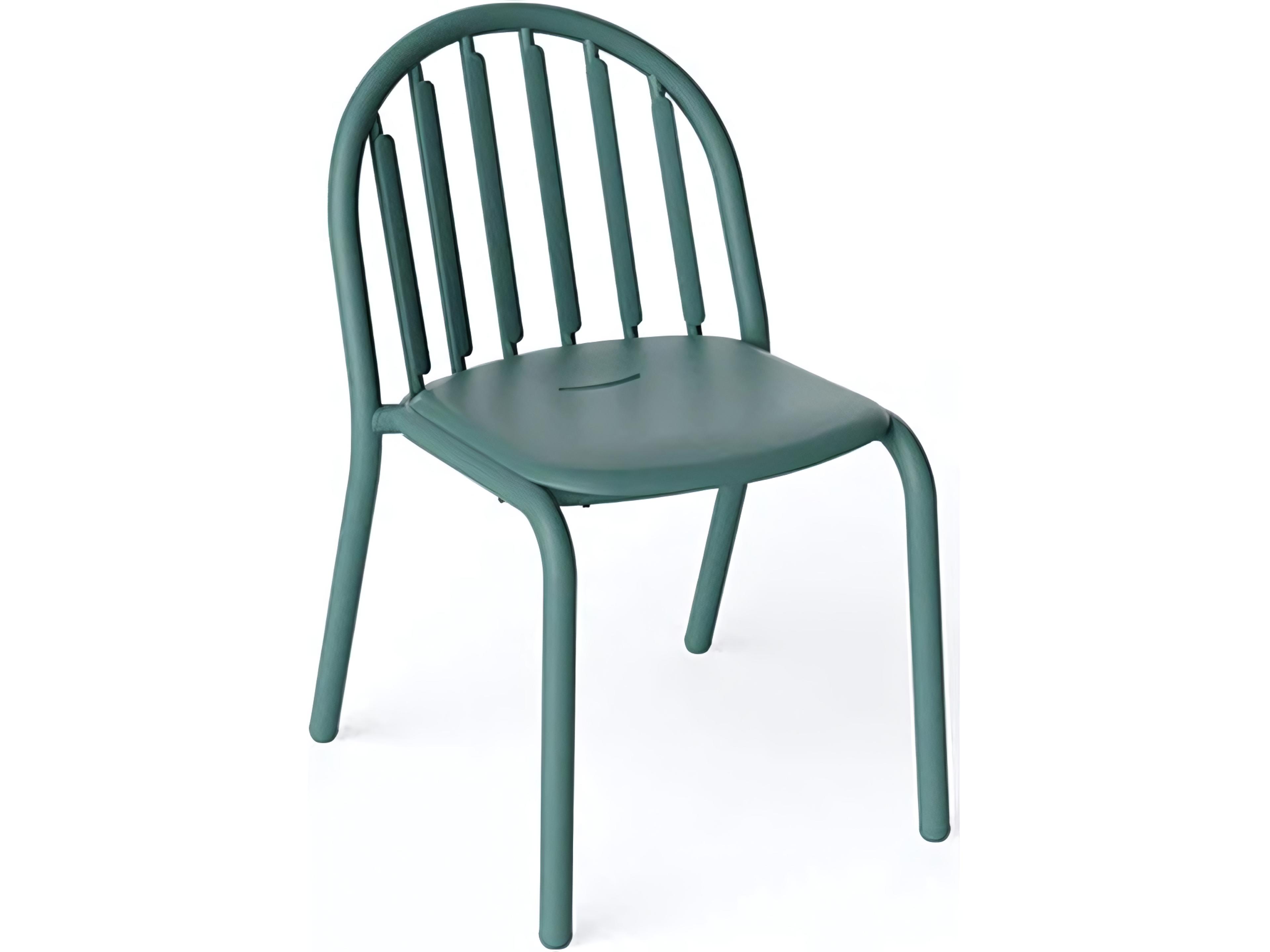 Fred's Stackable Side Chair in Dark Sage