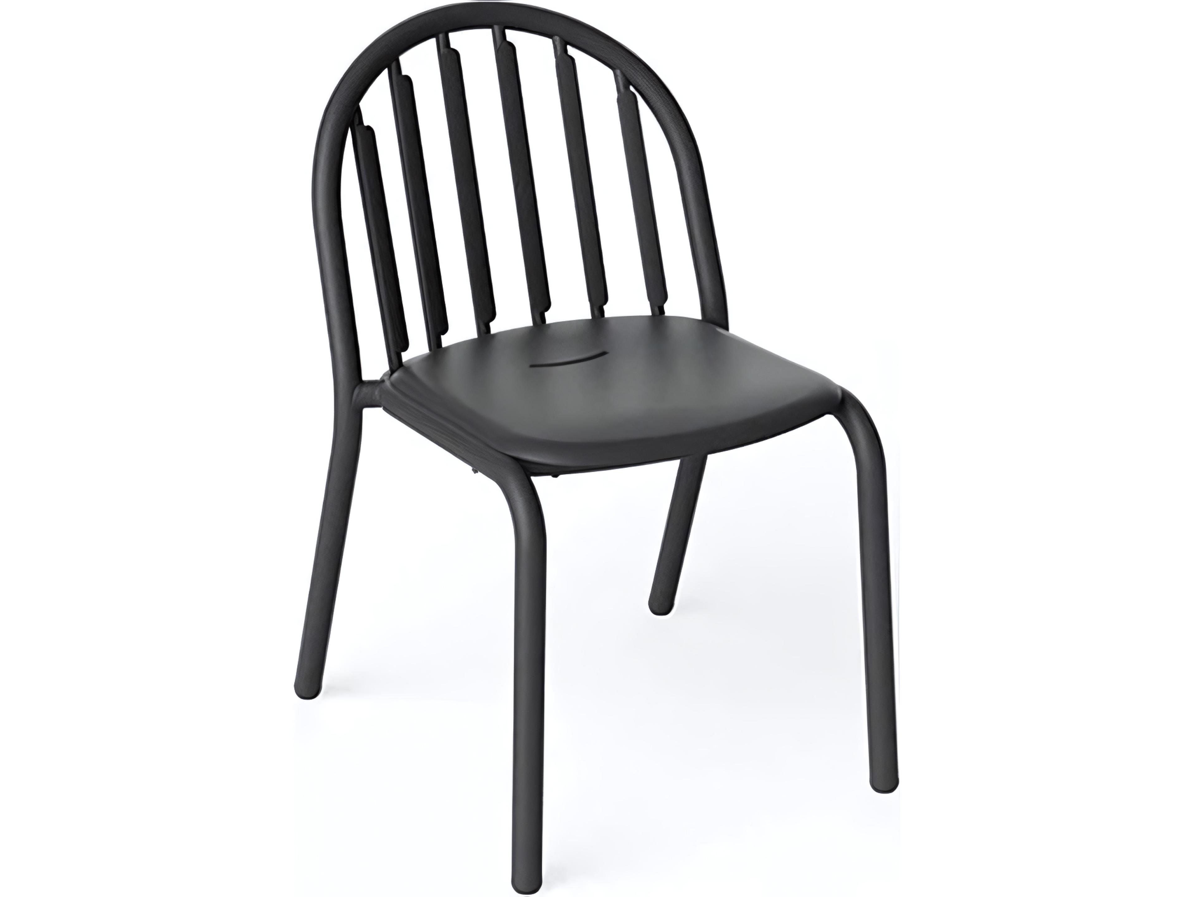 Fred's Stackable Side Chair in Anthracite