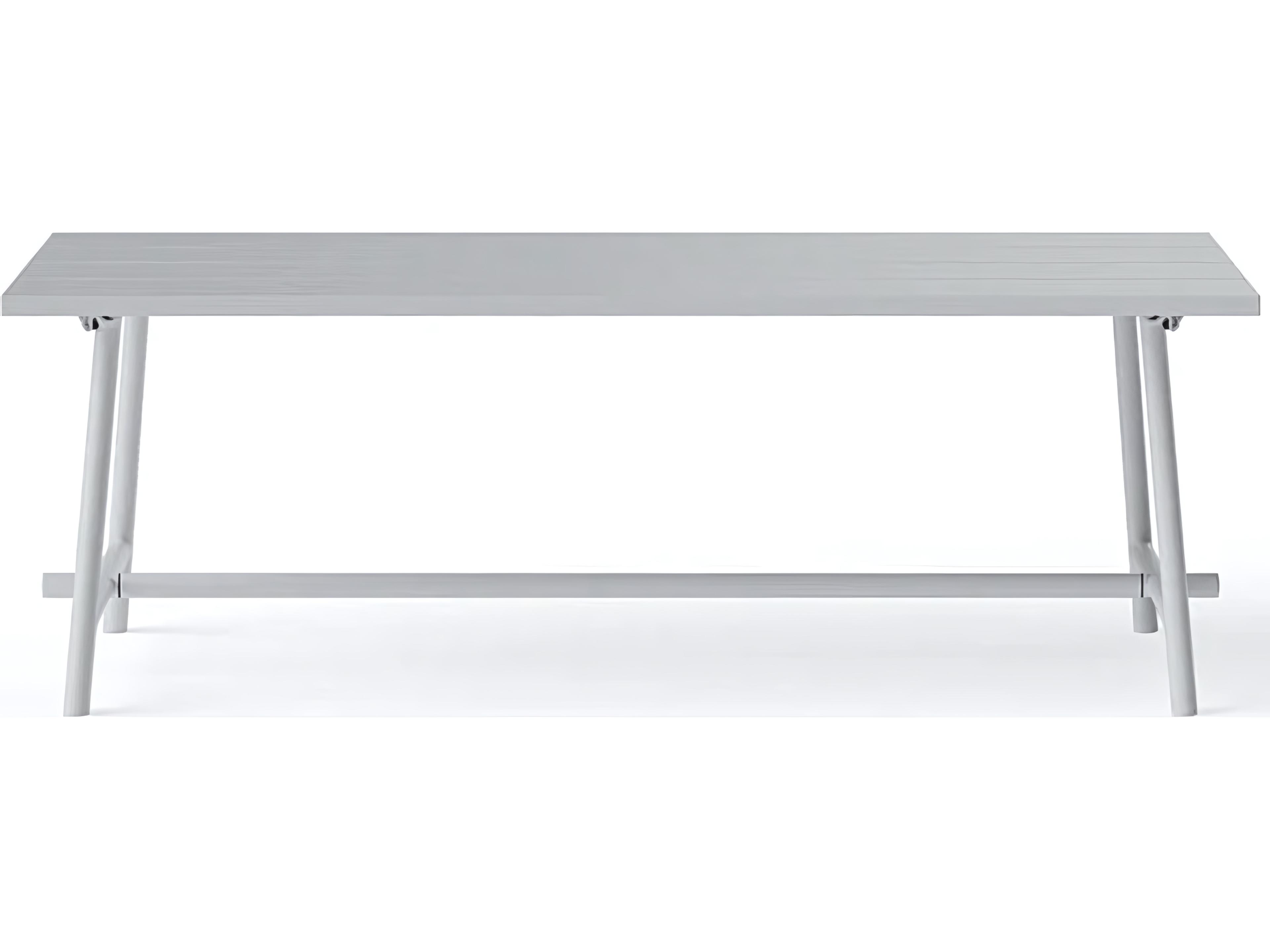 Fatboy Outdoor Fred's Rectangular Dining Table in Light Grey