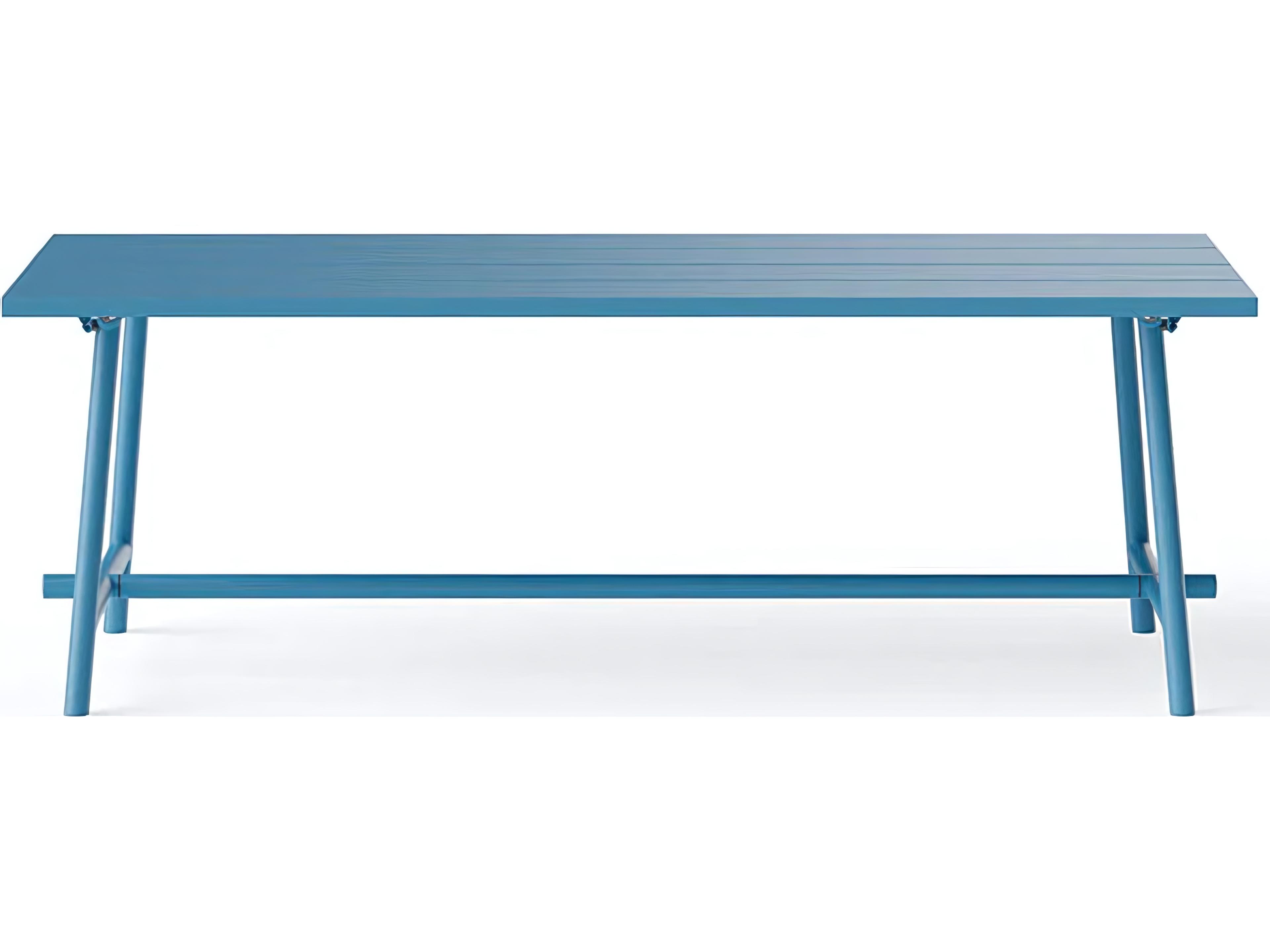 Fatboy Outdoor Fred's Rectangular Dining Table in Wave Blue