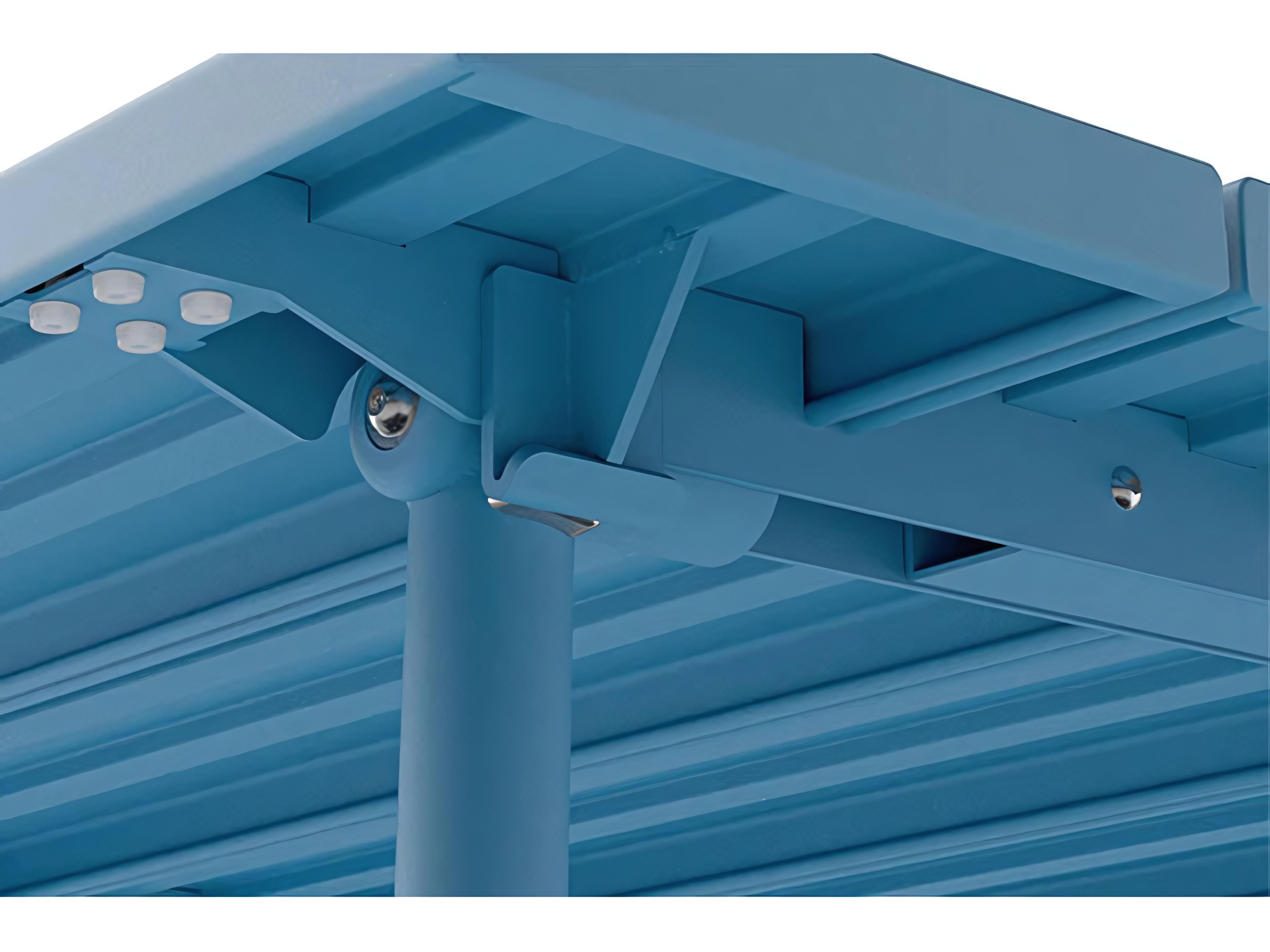 Fatboy Outdoor Fred's Rectangular Dining Table in Wave Blue