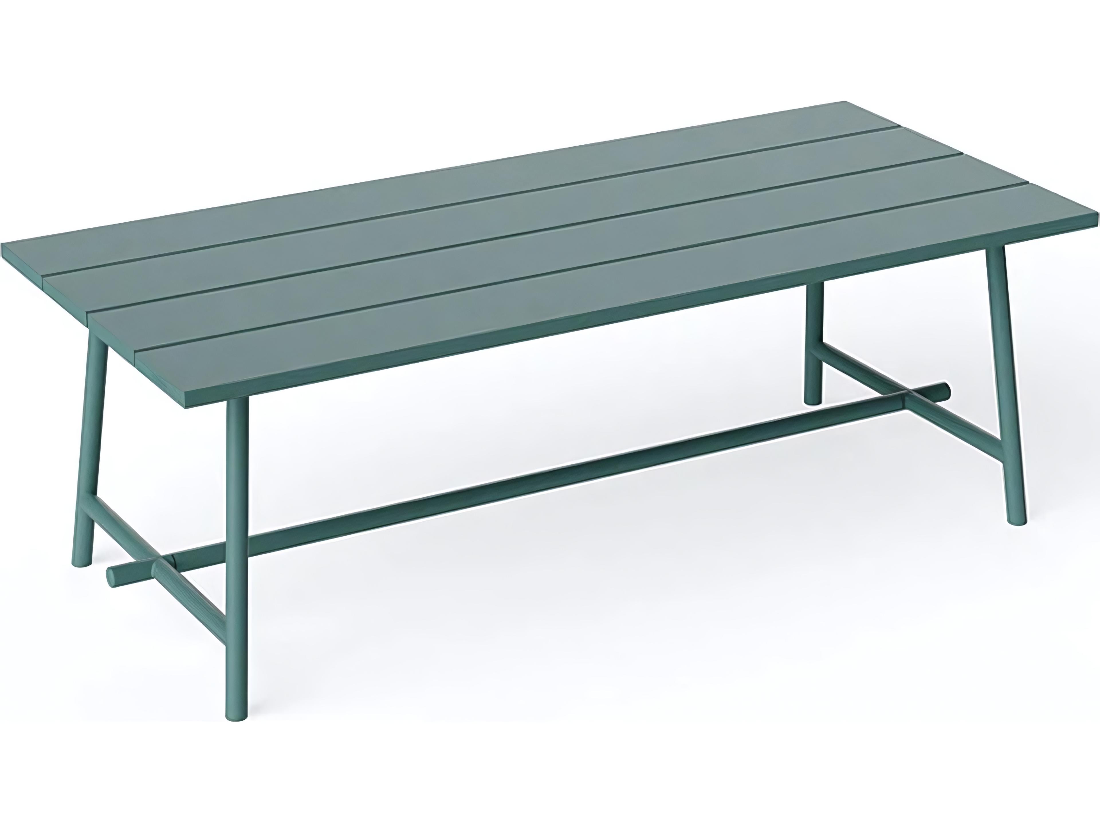 Fred's Rectangular Dining Table in Dark Sage