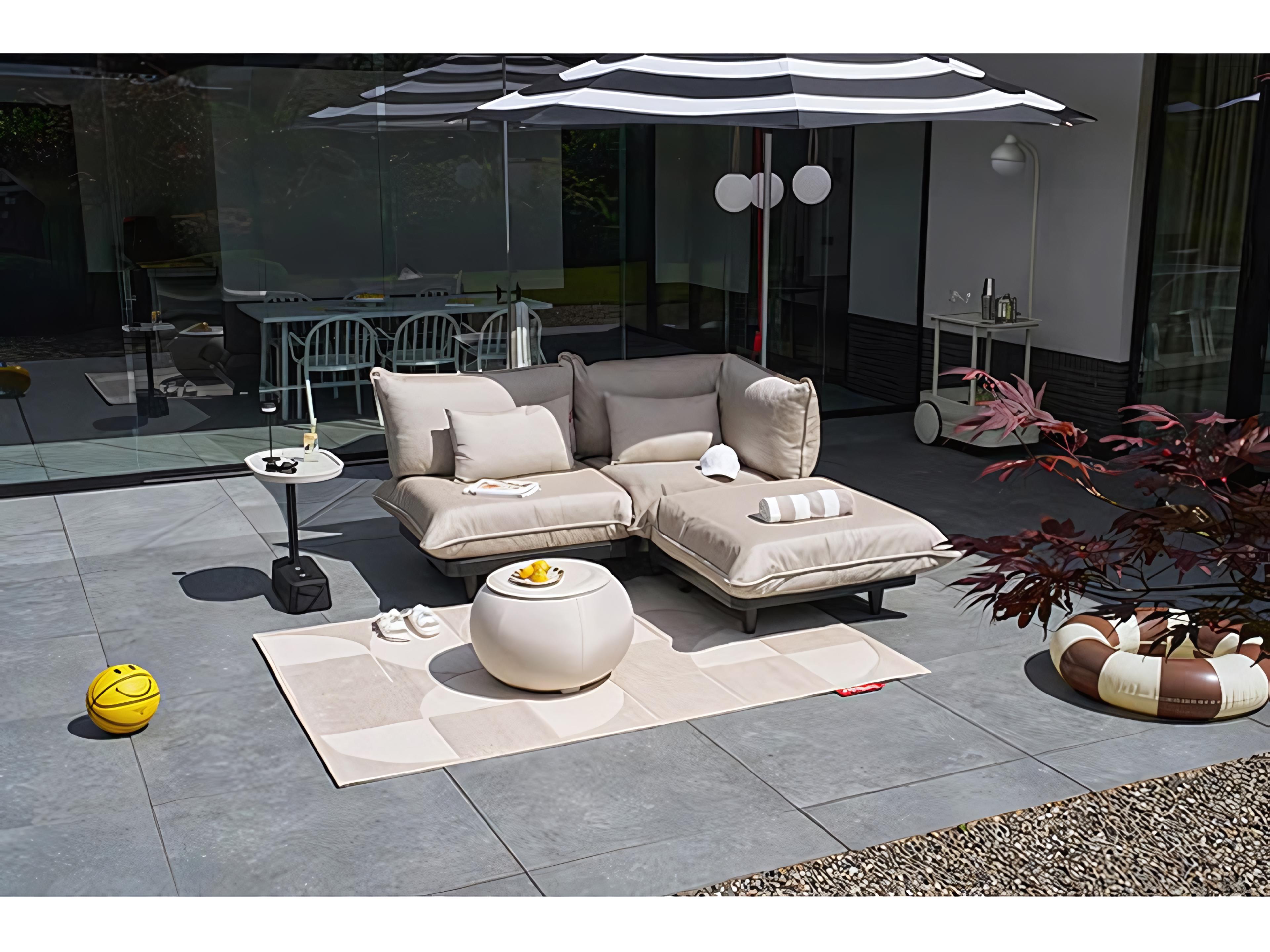 Fatboy Outdoor Paletti Medium Royal Lounge Set in Brulee