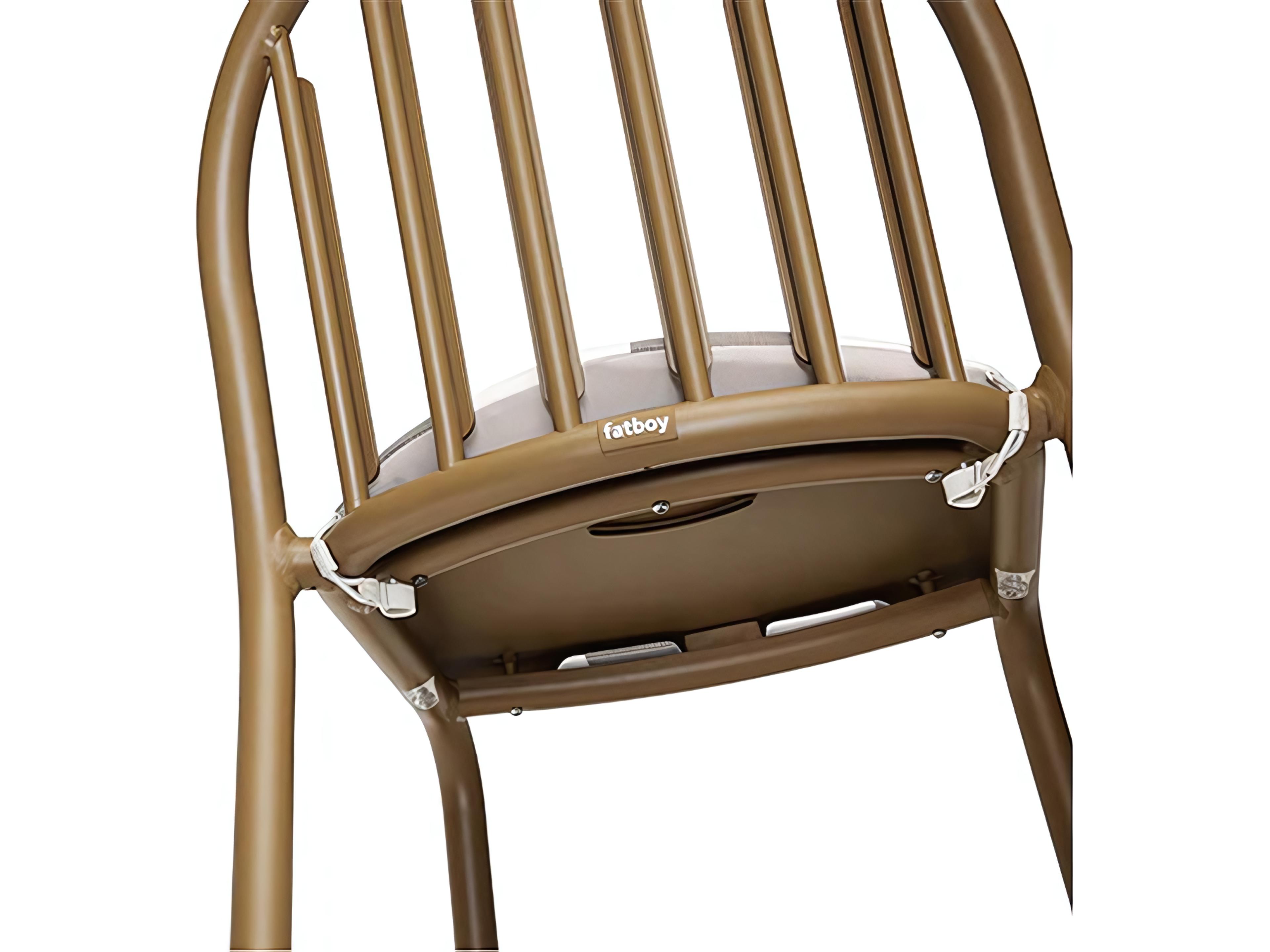 Fatboy Outdoor Fred's Chair Pillow in Stripe Cacao