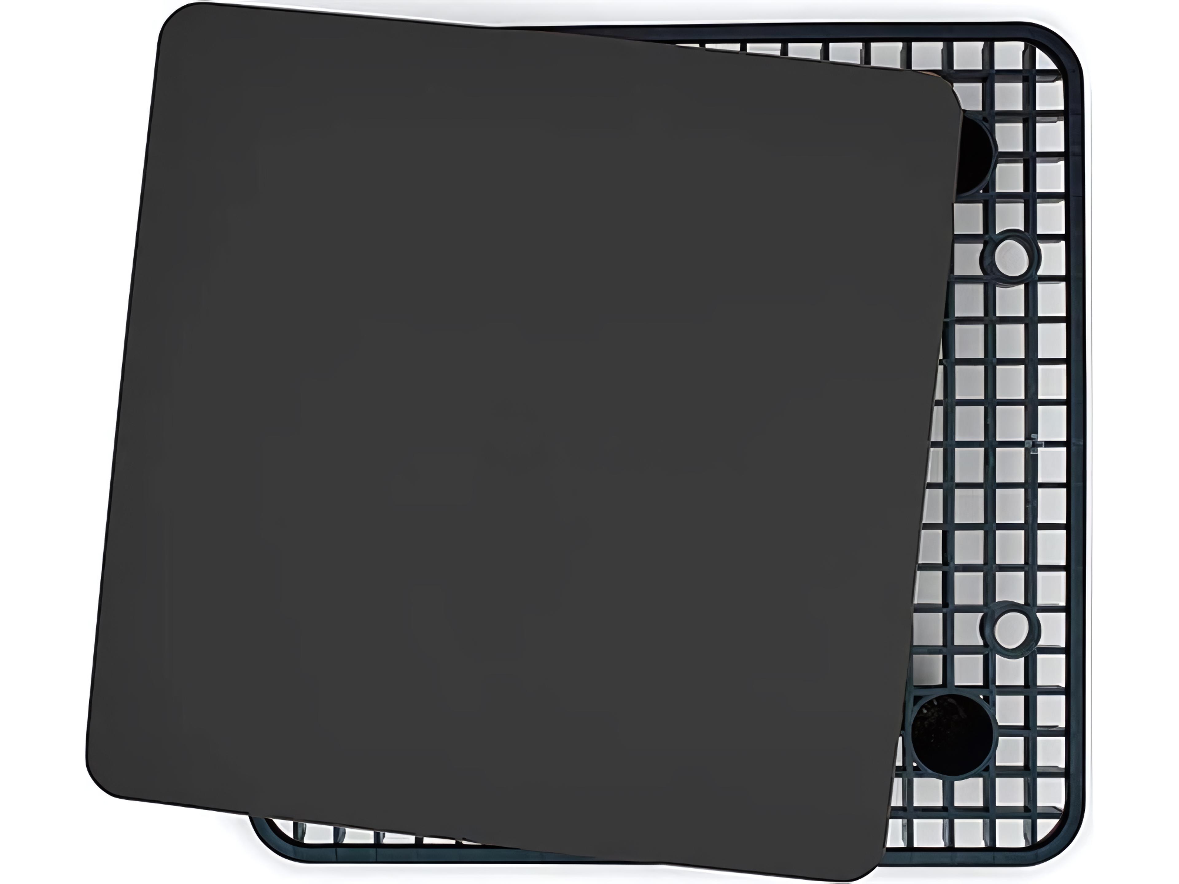 Fatboy Outdoor Paletti 35.4" Square Coffee Table in Anthracite