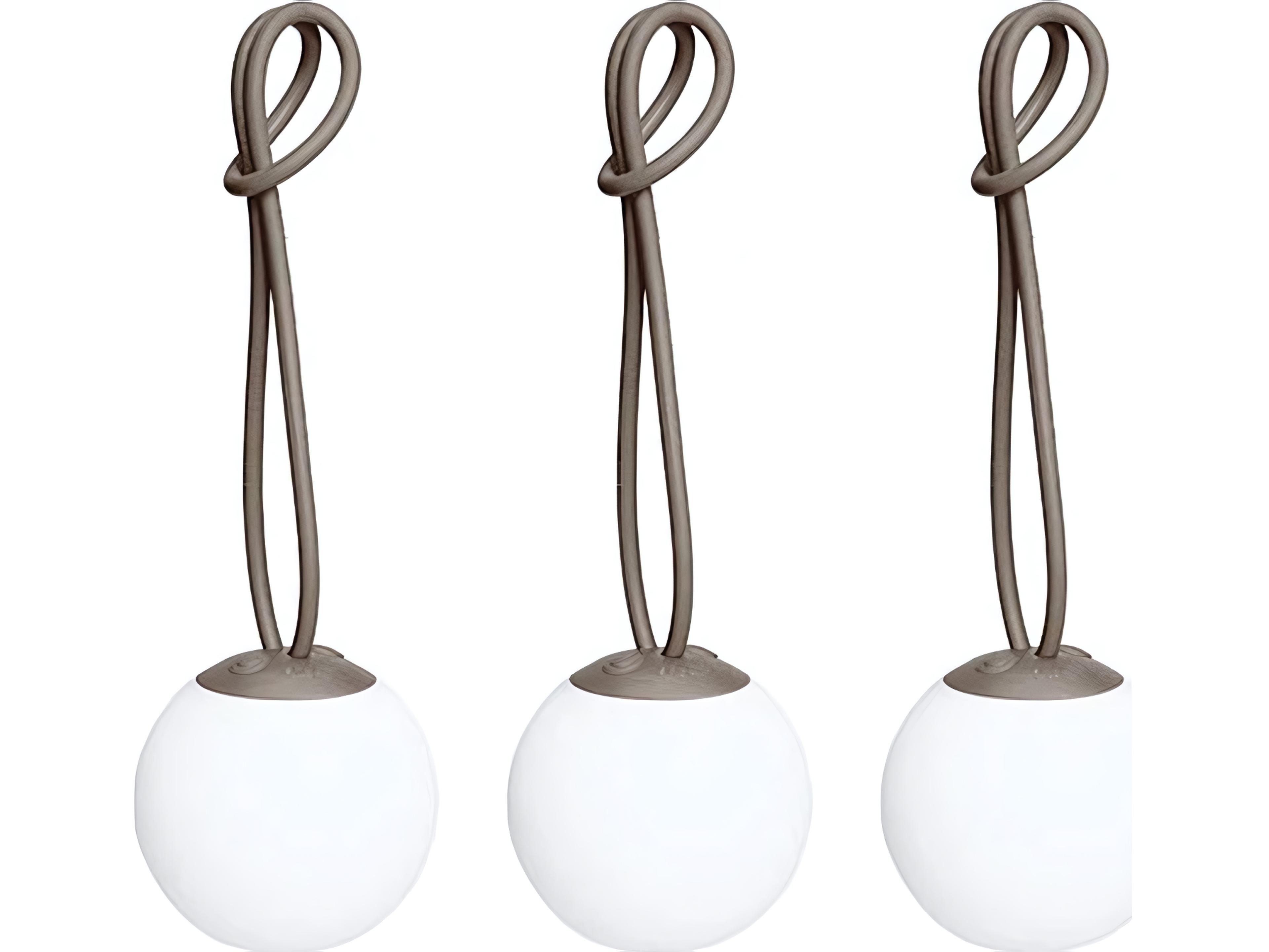 Fatboy Outdoor Bolleke Mini Hanging Lamp (Set of 3) in Taupe
