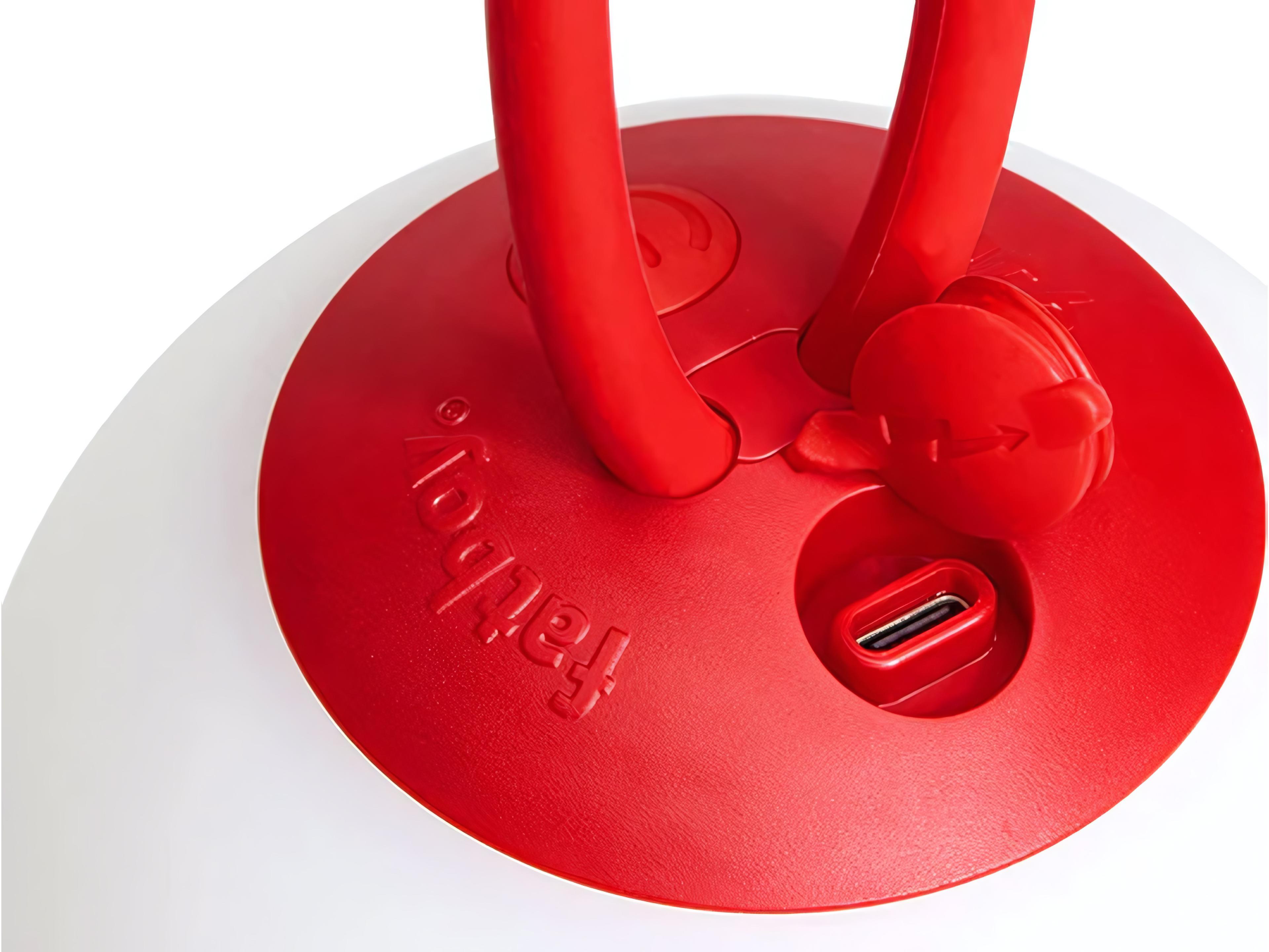 Fatboy Outdoor Bolleke Mini Hanging Lamp (Set of 3) in Red