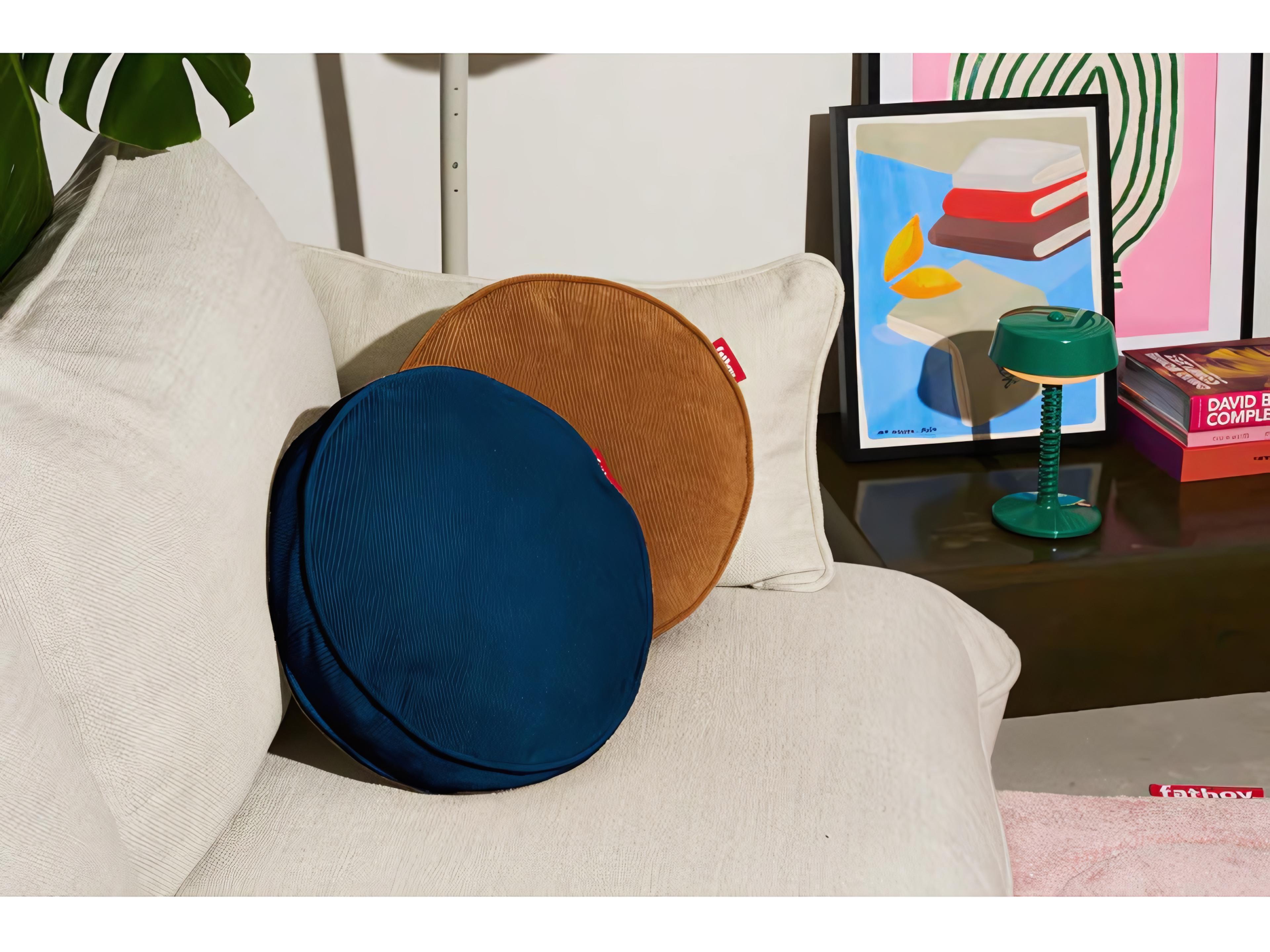 Fatboy Recycled Cord Pill Pillow in Deep Blue