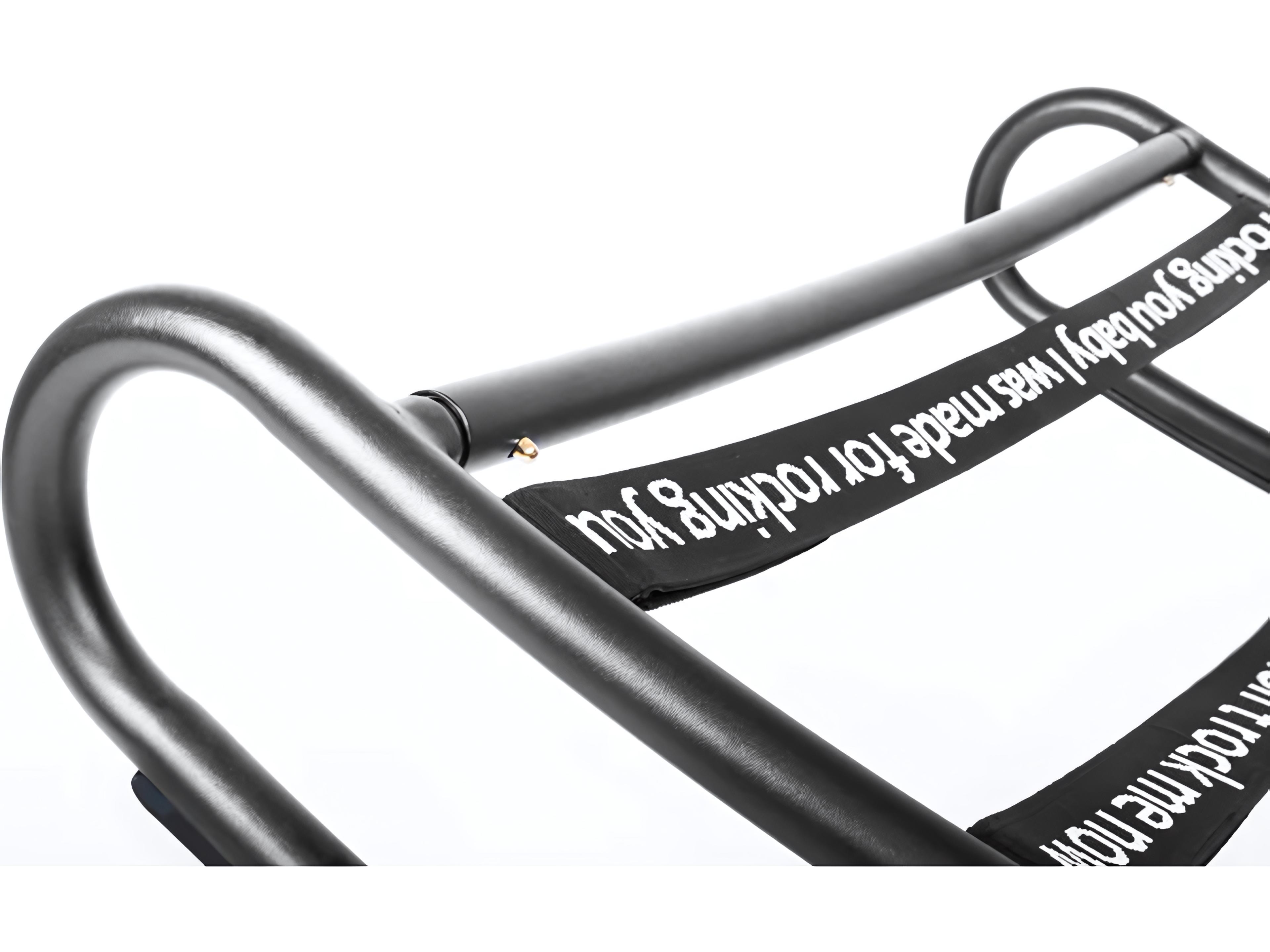 Fatboy Rock 'n Roll Bean Bag Rocker in Black