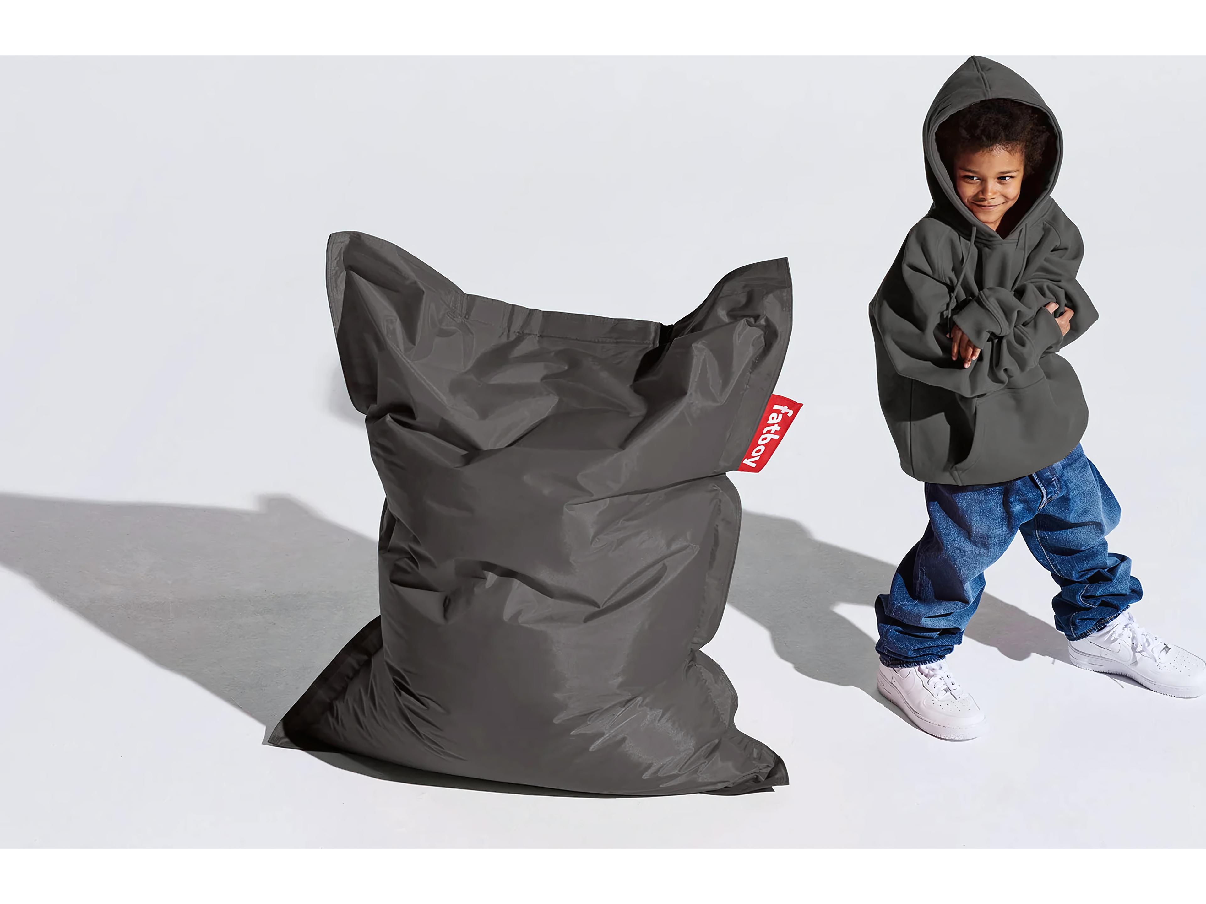 Fatboy Junior Bean Bag Chair in Dark Grey