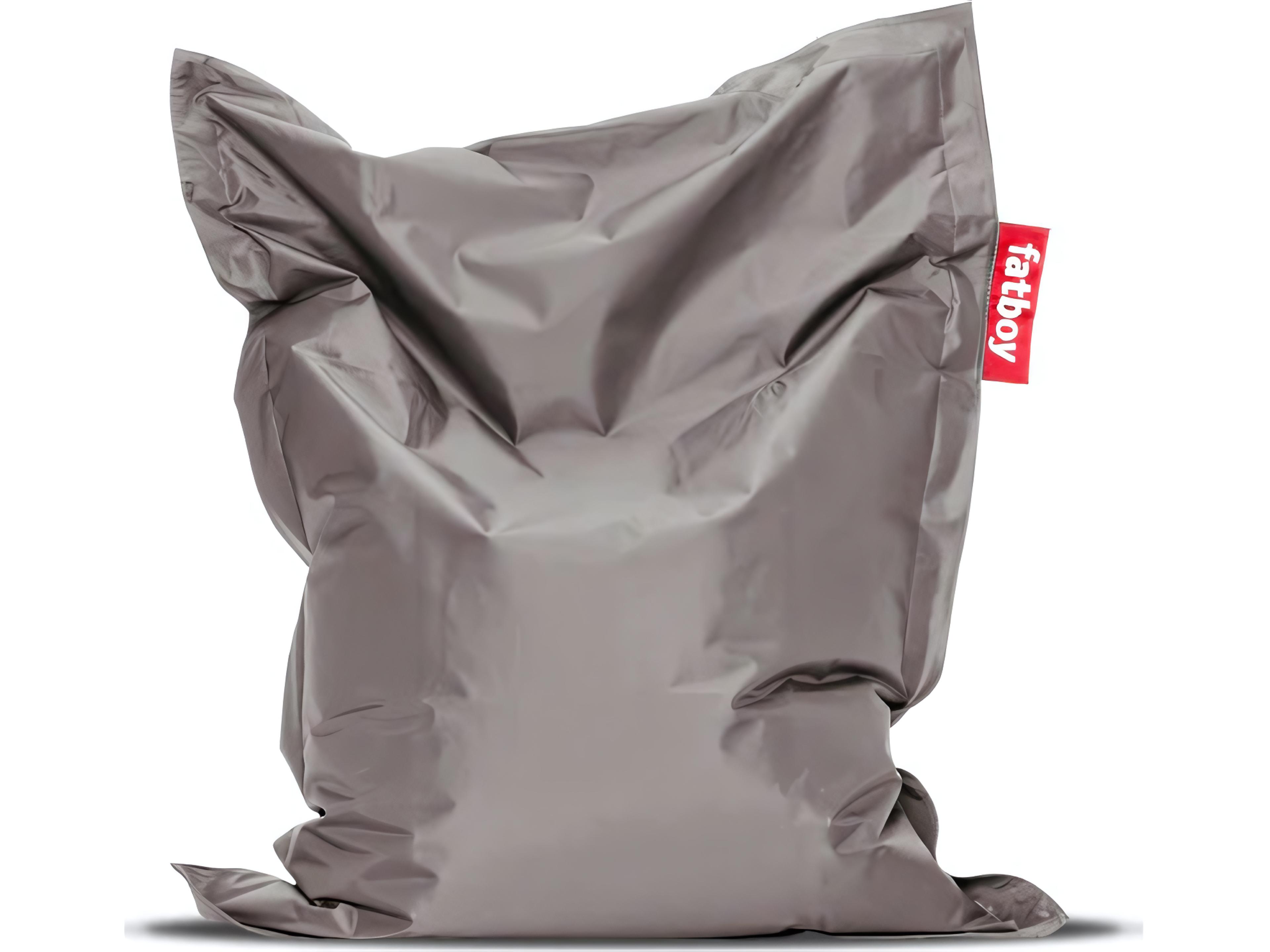 Junior Bean Bag Chair in Silver