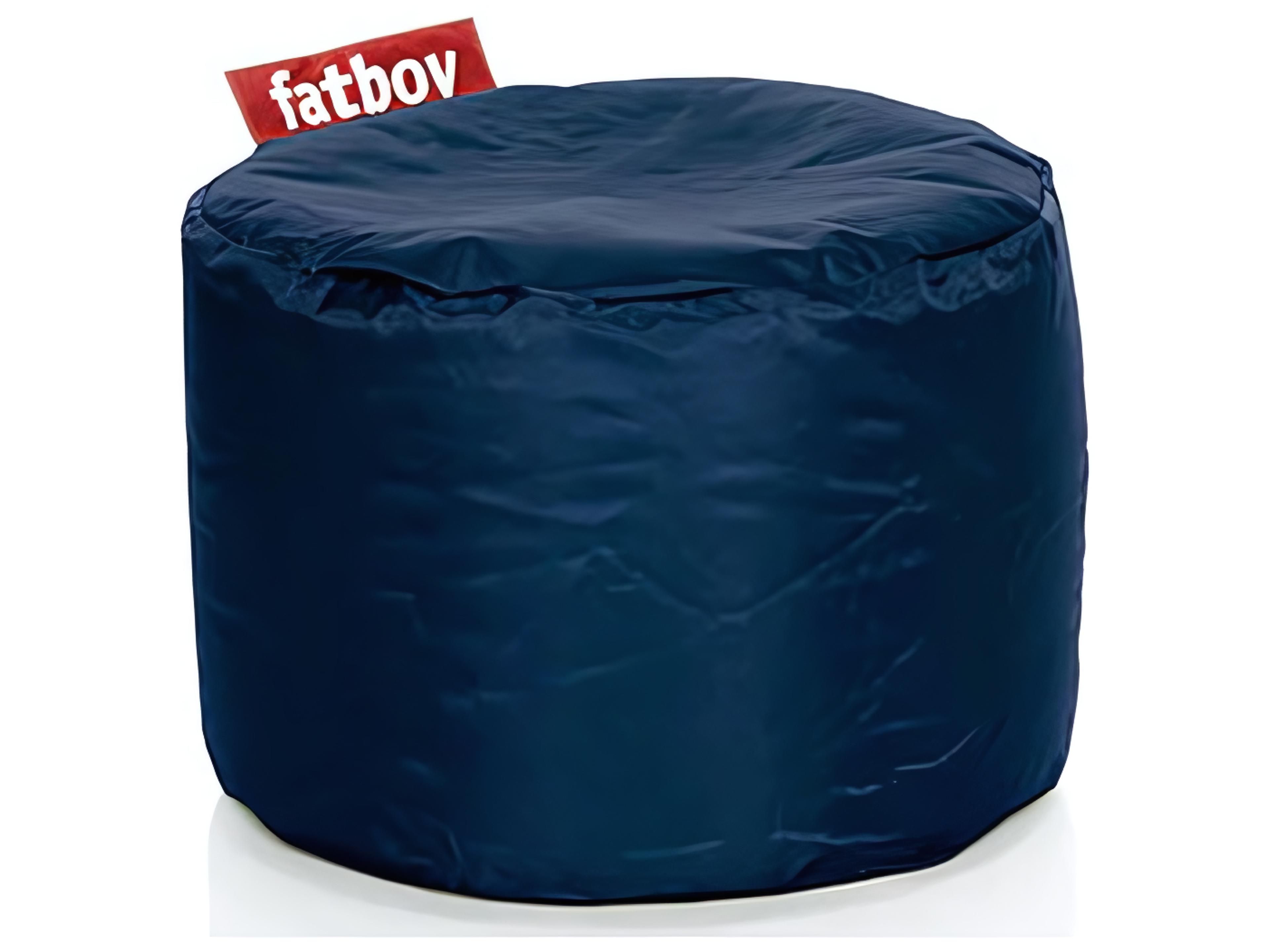 Point Pouf Ottoman in Blue
