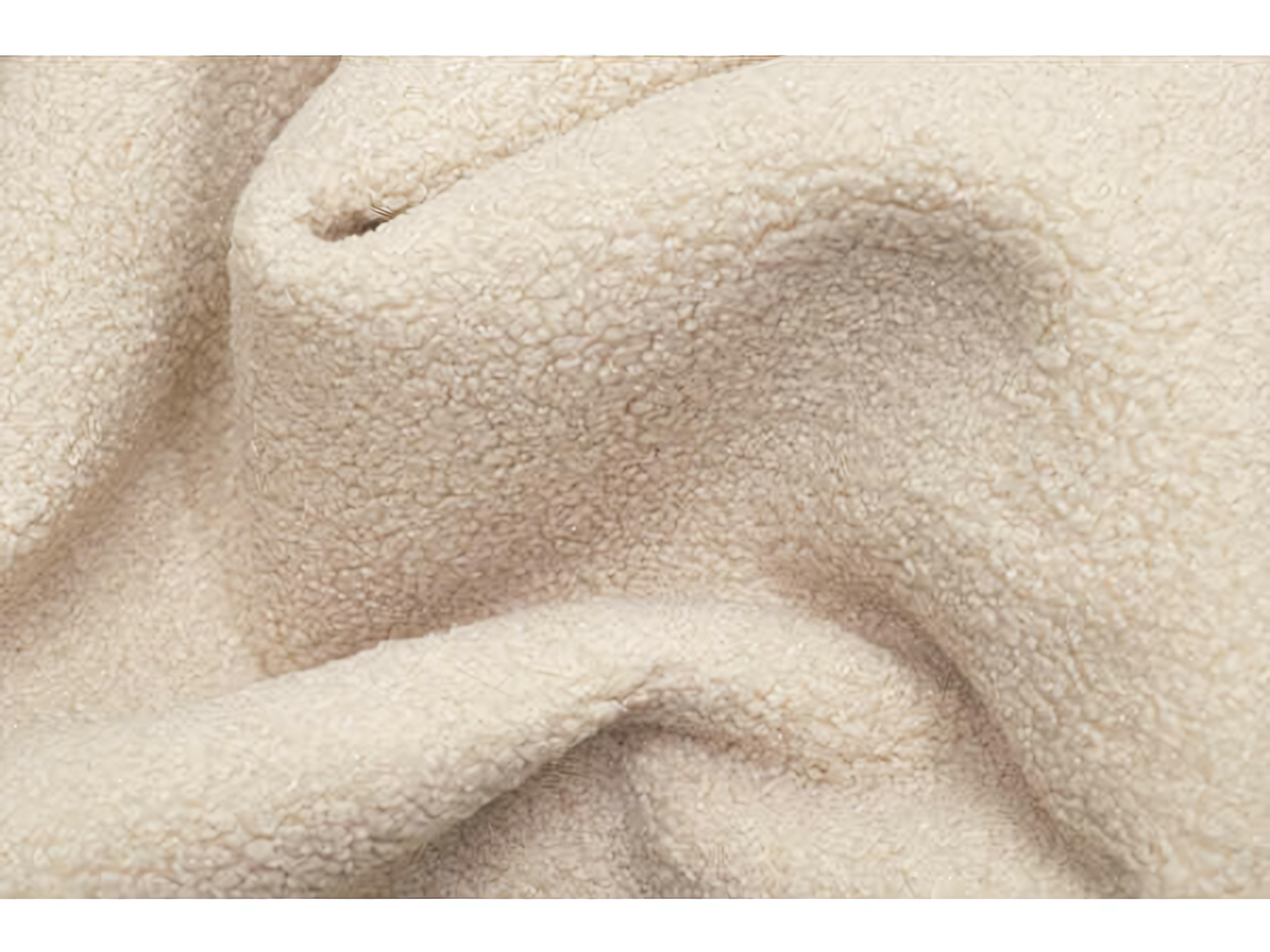 Fatboy Point Large Sherpa Pouf in Ecru