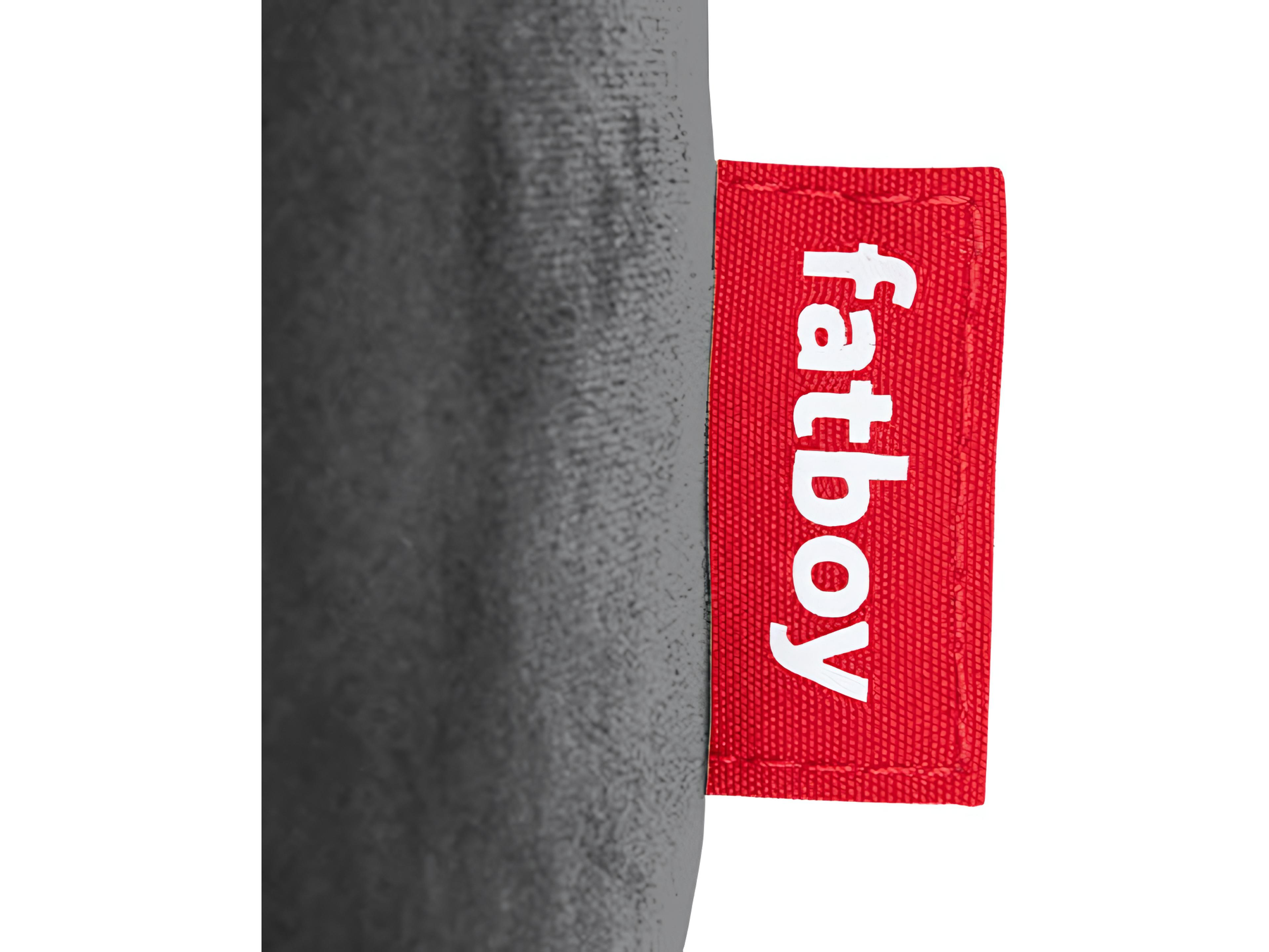 Fatboy Point Recycled Velvet Pouf Ottoman in Taupe