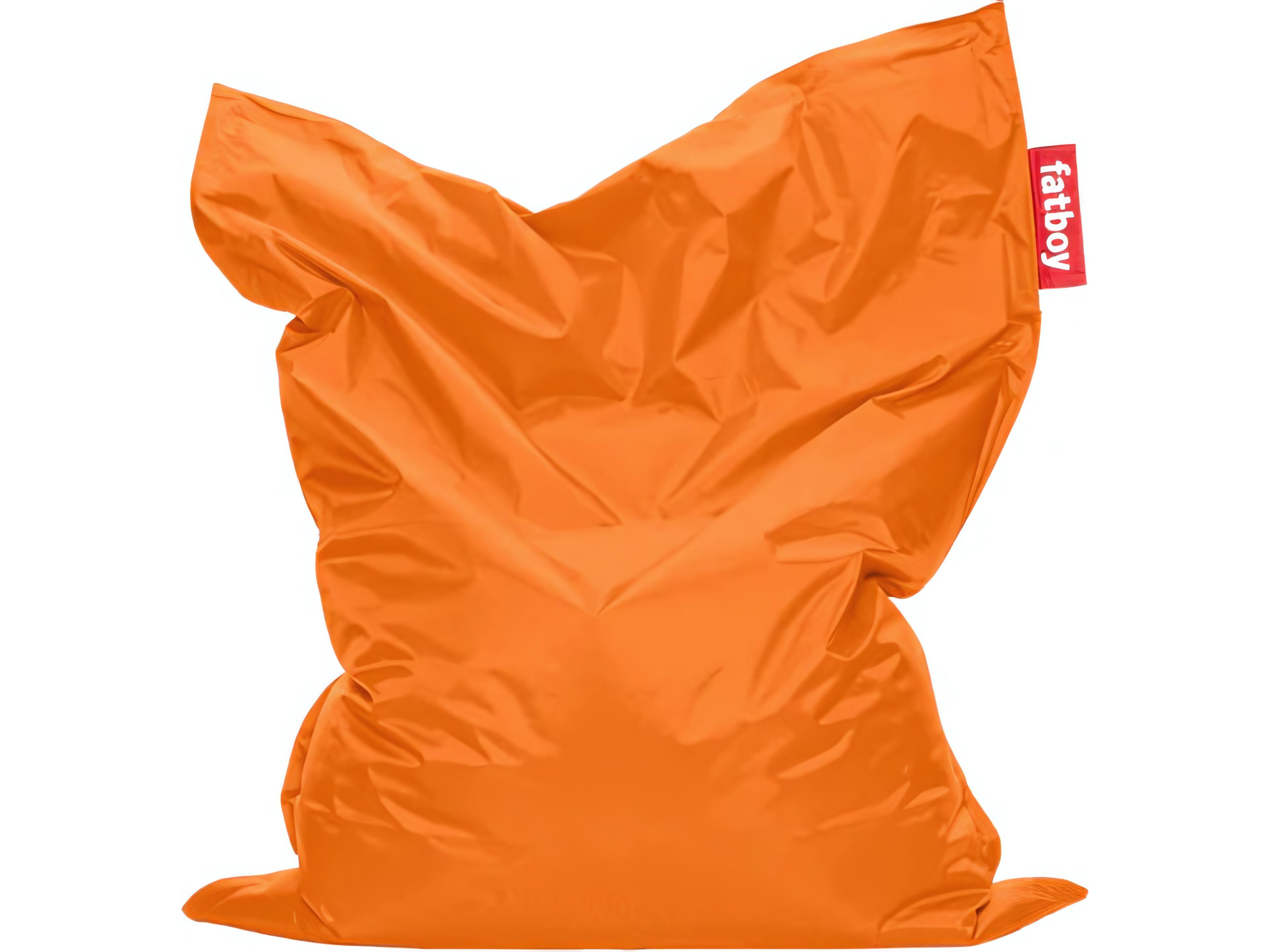 Original Slim Bean Bag Chair in Orange Bitters