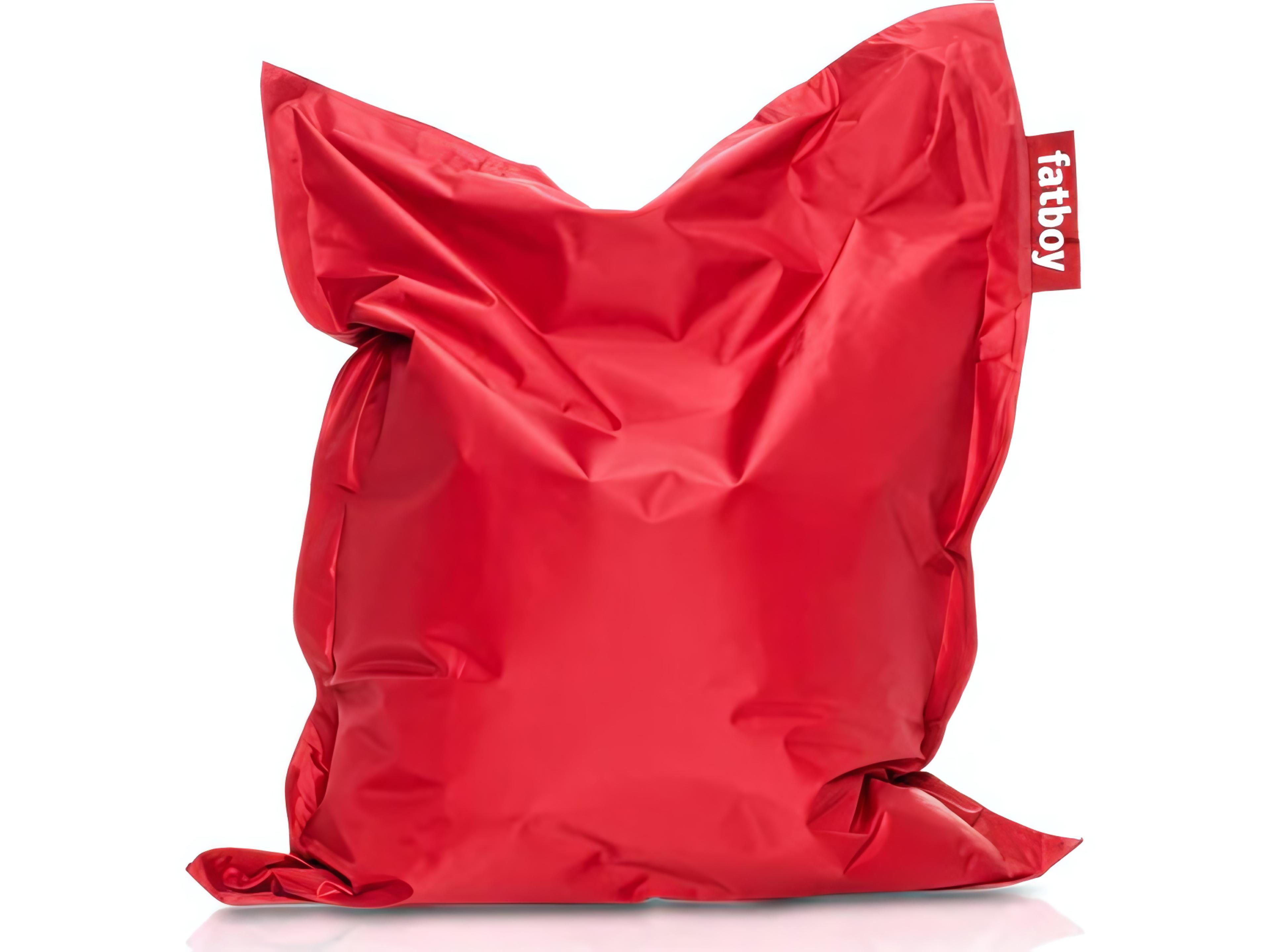 Original Slim Bean Bag Chair in Red