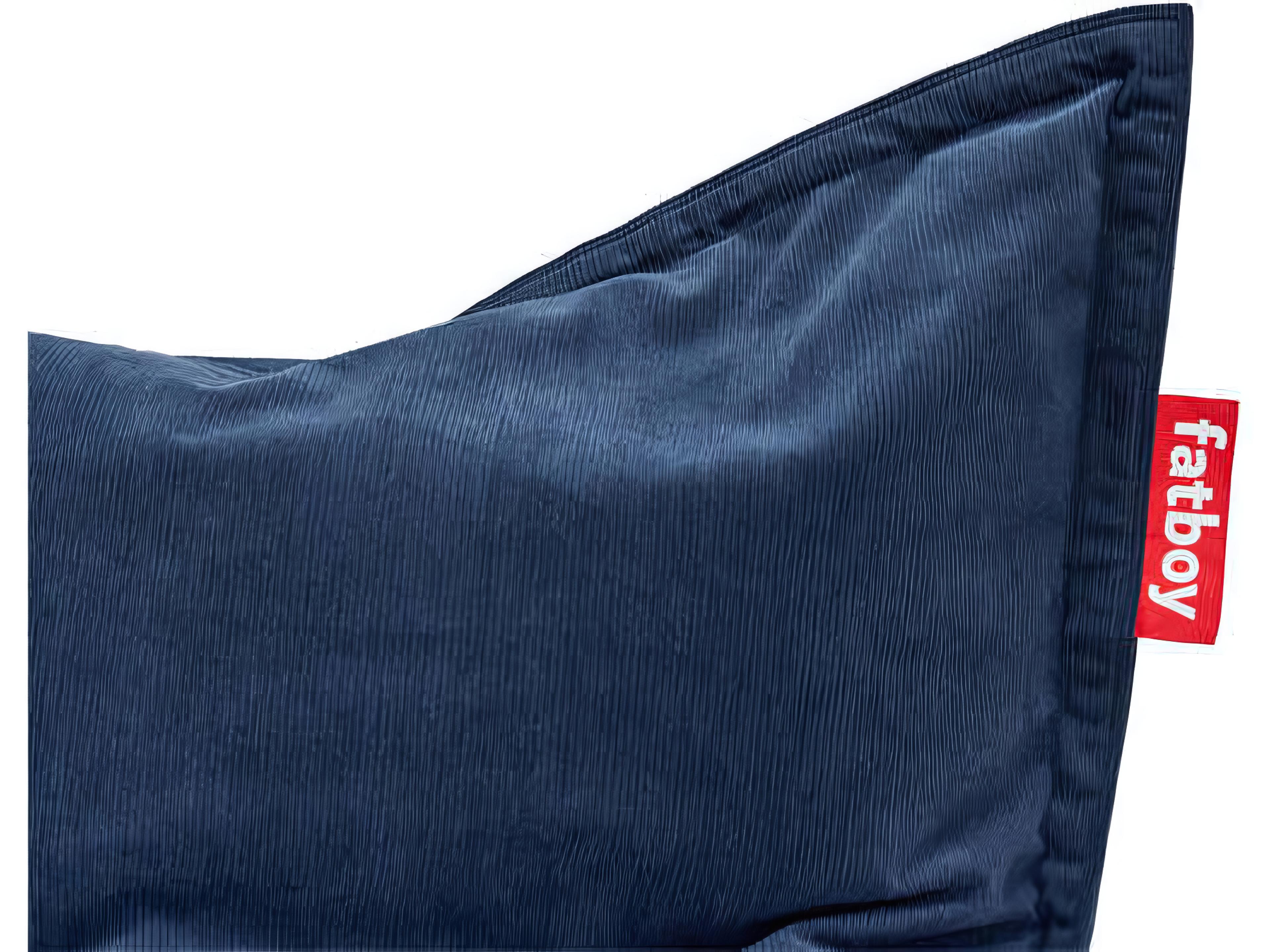 Fatboy Original Slim Recycled Cord Bean Bag Chair in Deep Blue