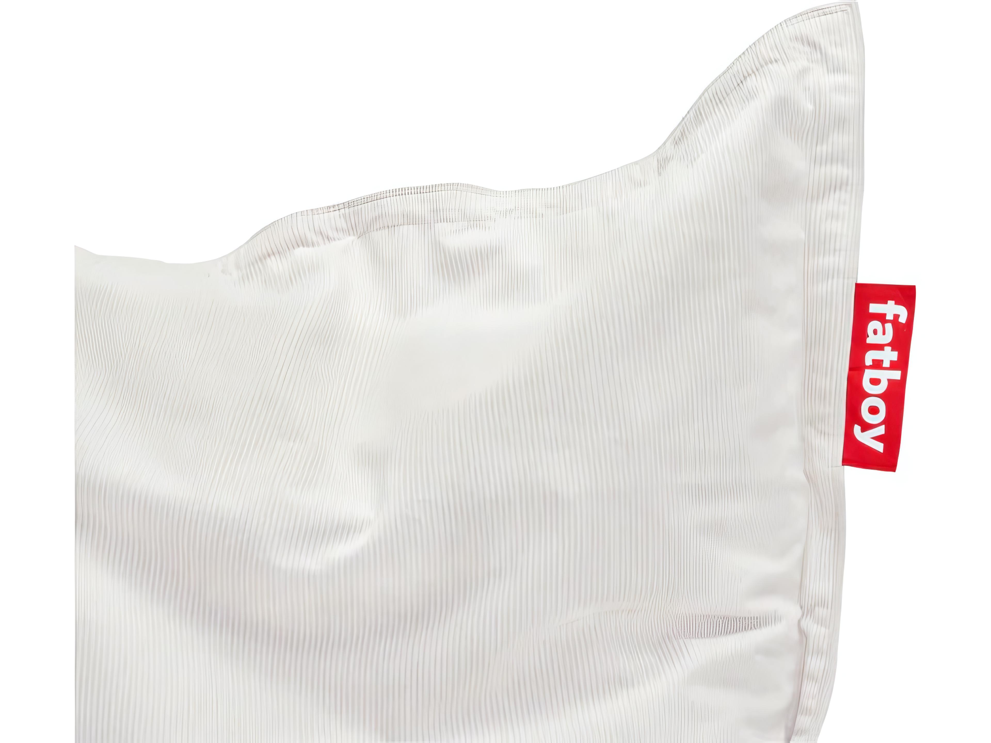 Fatboy Original Slim Recycled Cord Bean Bag Chair in Cream