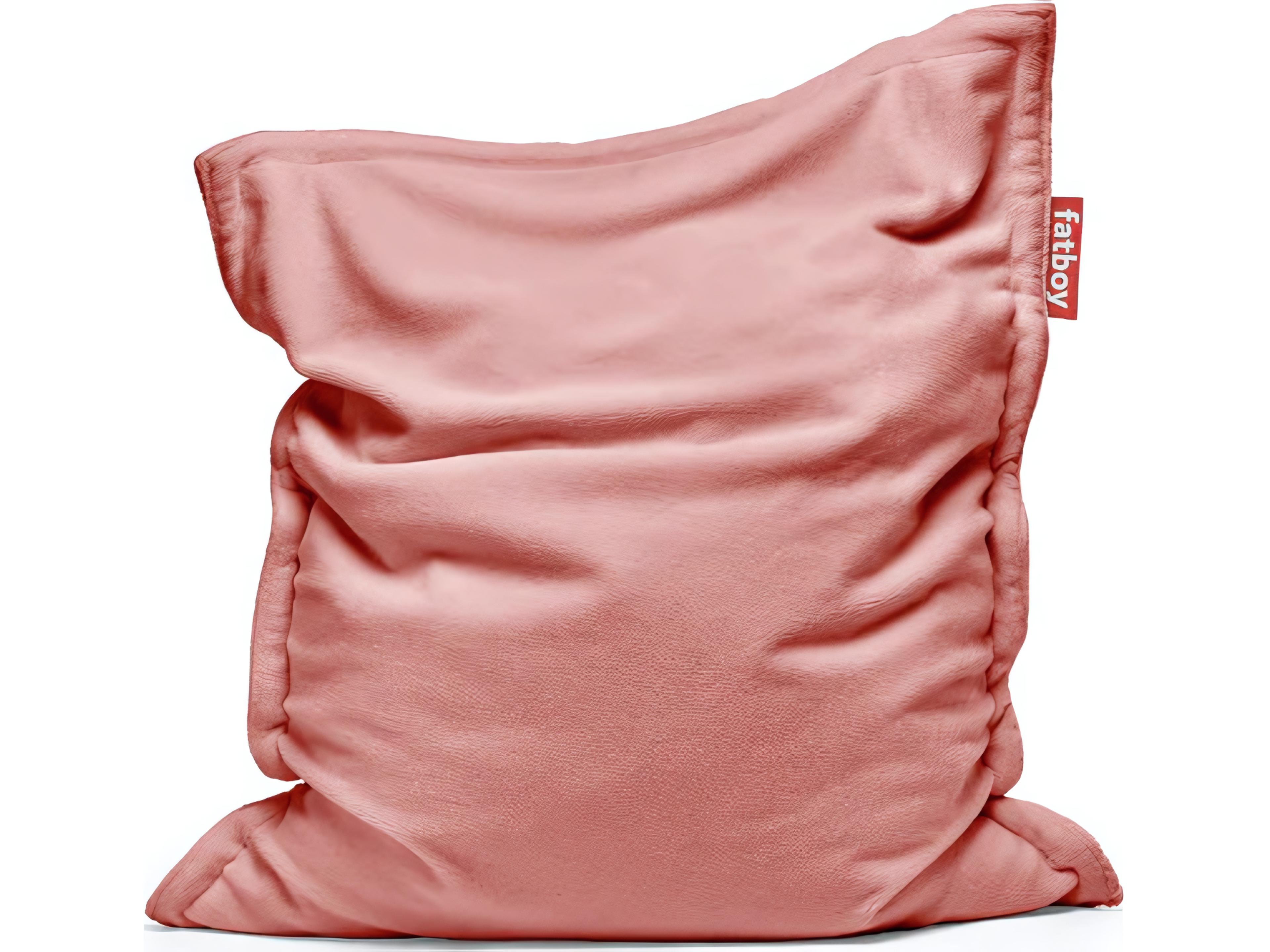 Original Slim Teddy Bean Bag Chair in Cheeky Pink