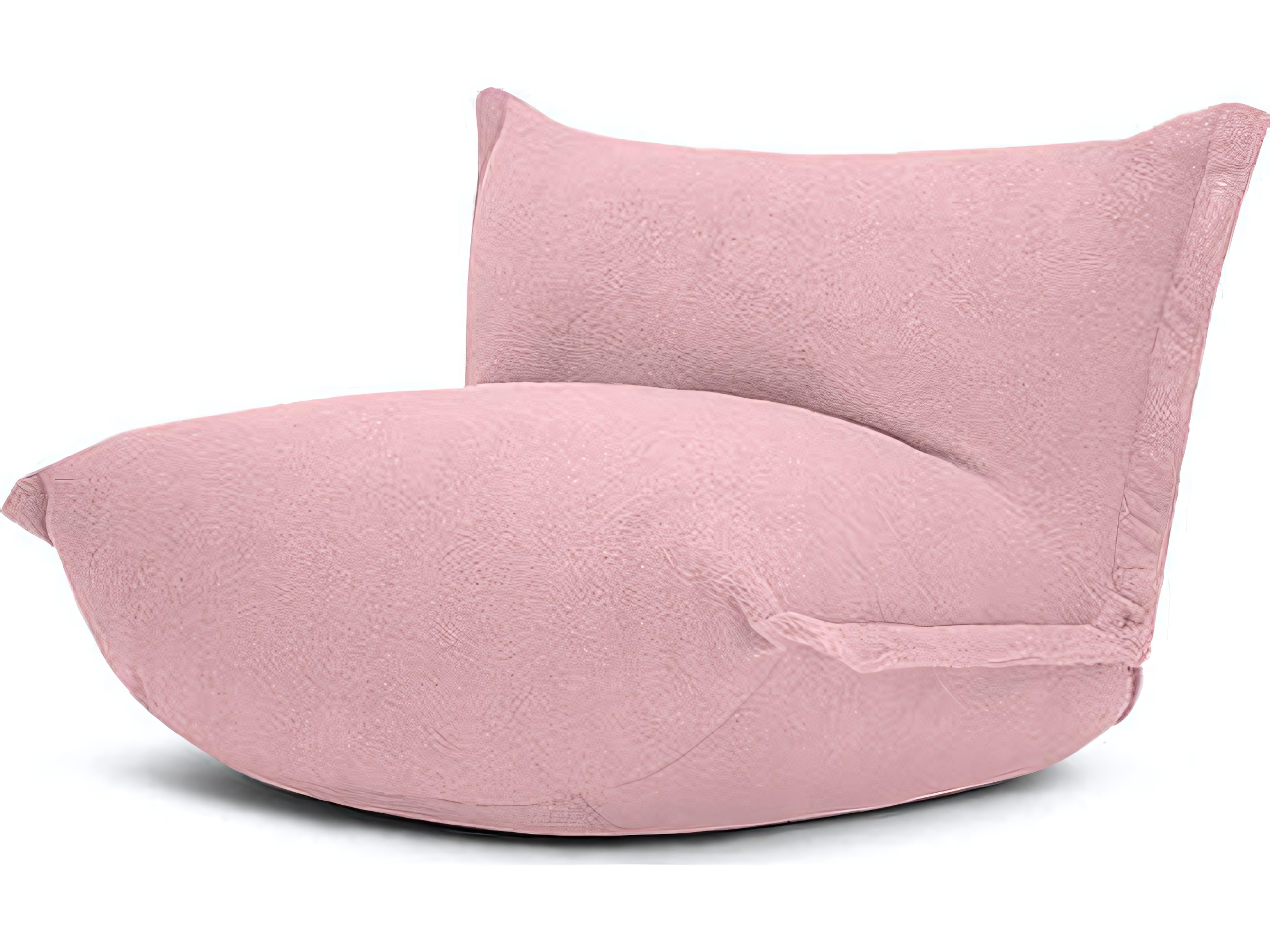 The BonBaron Sherpa Chair in Pinky Promise