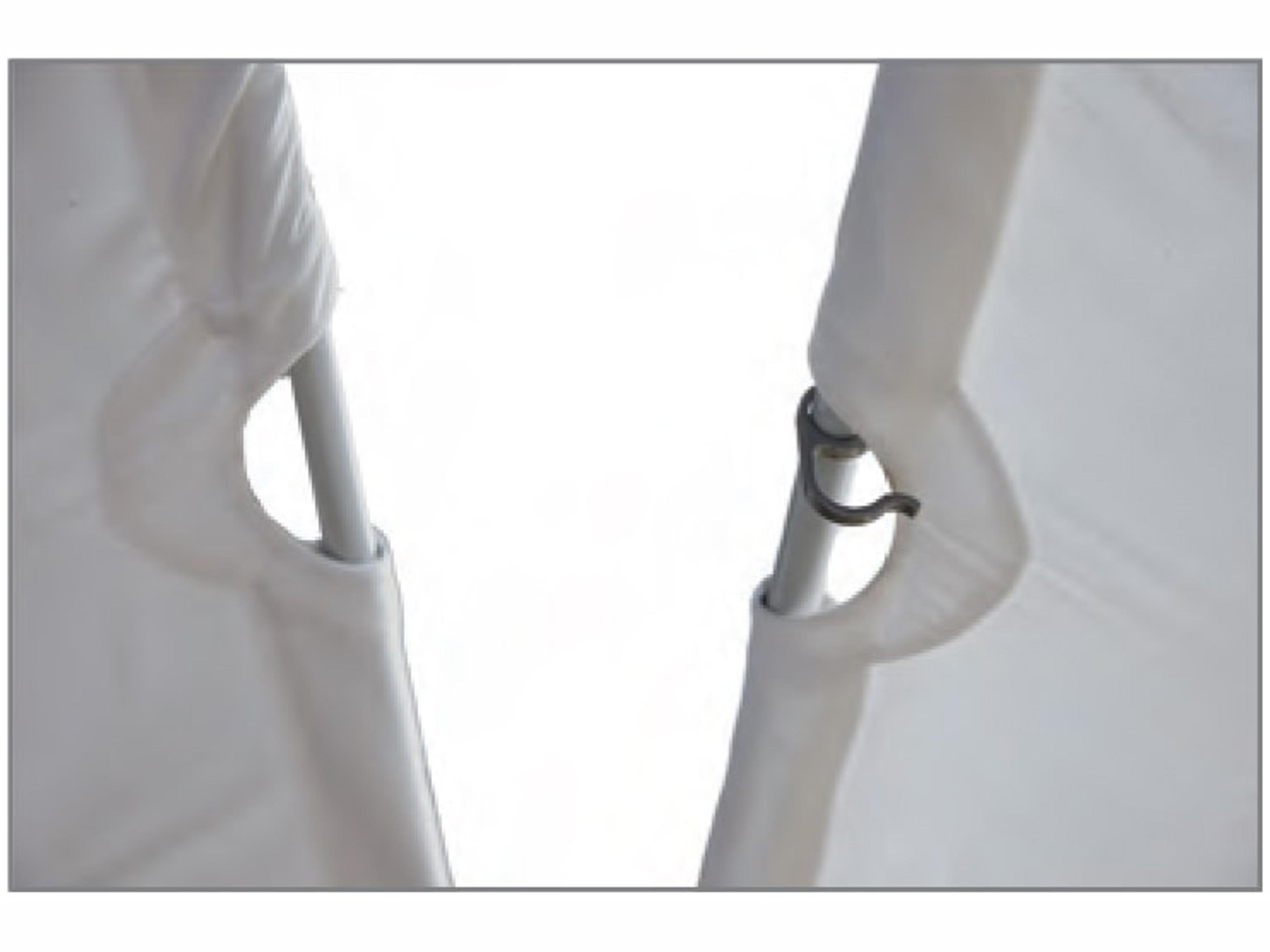 Fiberbuilt Euro Edge Aluminum Platinum 10 Foot Square Push Button Outdoor Patio Umbrella