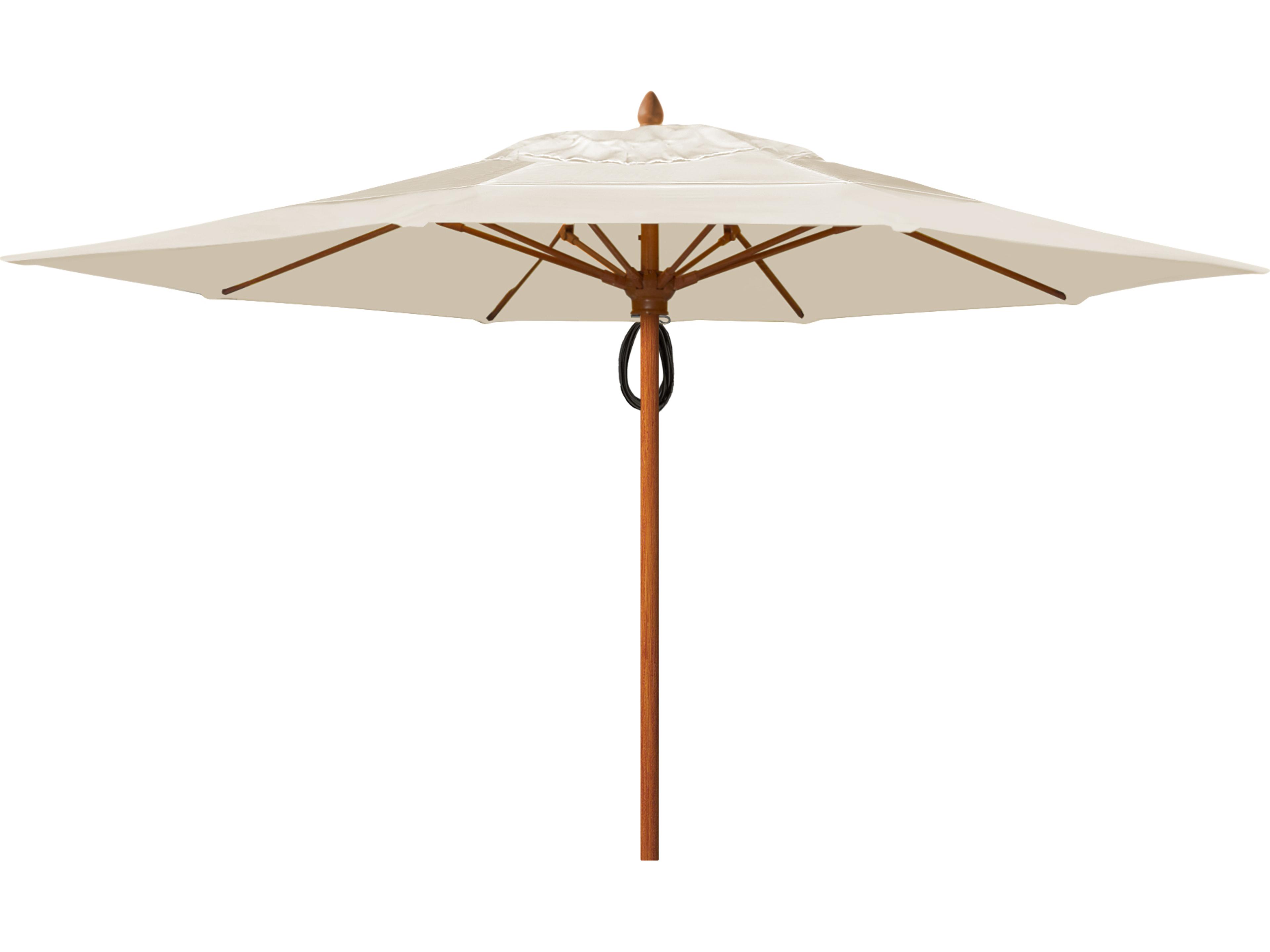 Fiberbuilt Patio Umbrellas Prestige - Diamante Fiberglass 13 Foot Octagon Pulley & Pin Patio Umbrella