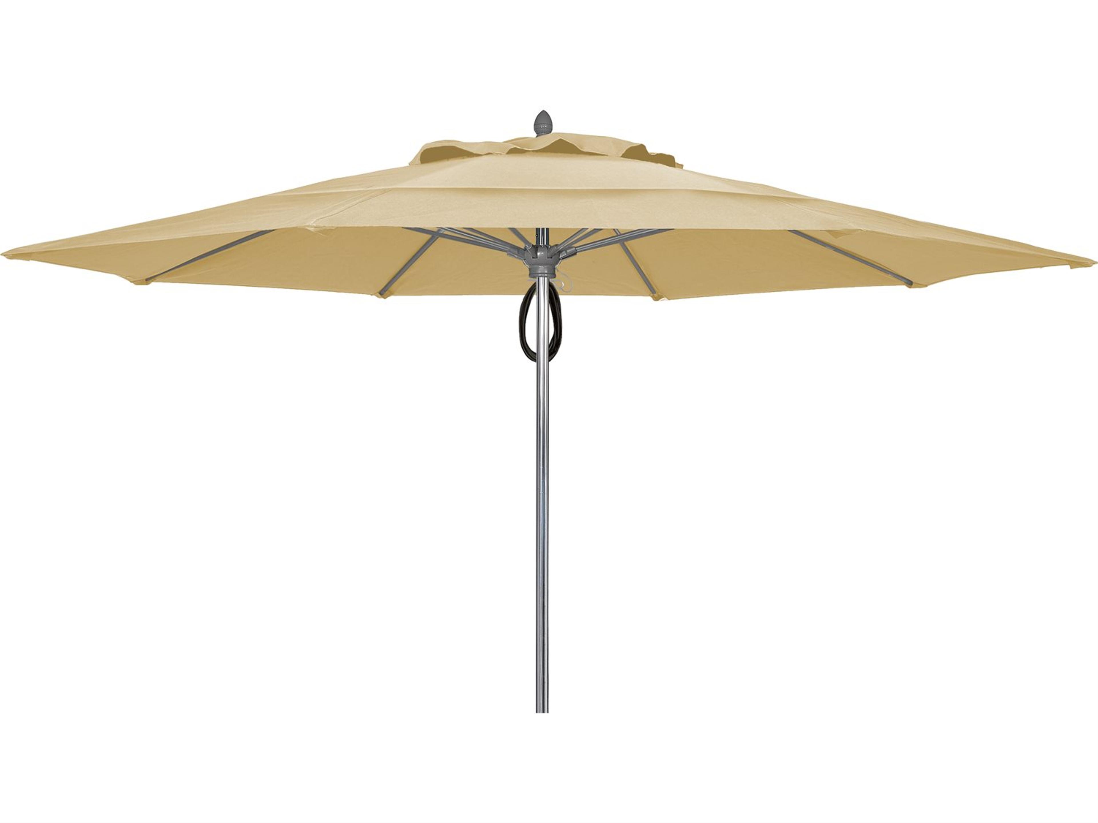Fiberbuilt Outdoor Umbrellas Prestige Oceana 13 Foot Octagon Pulley & Pin Outdoor Umbrella