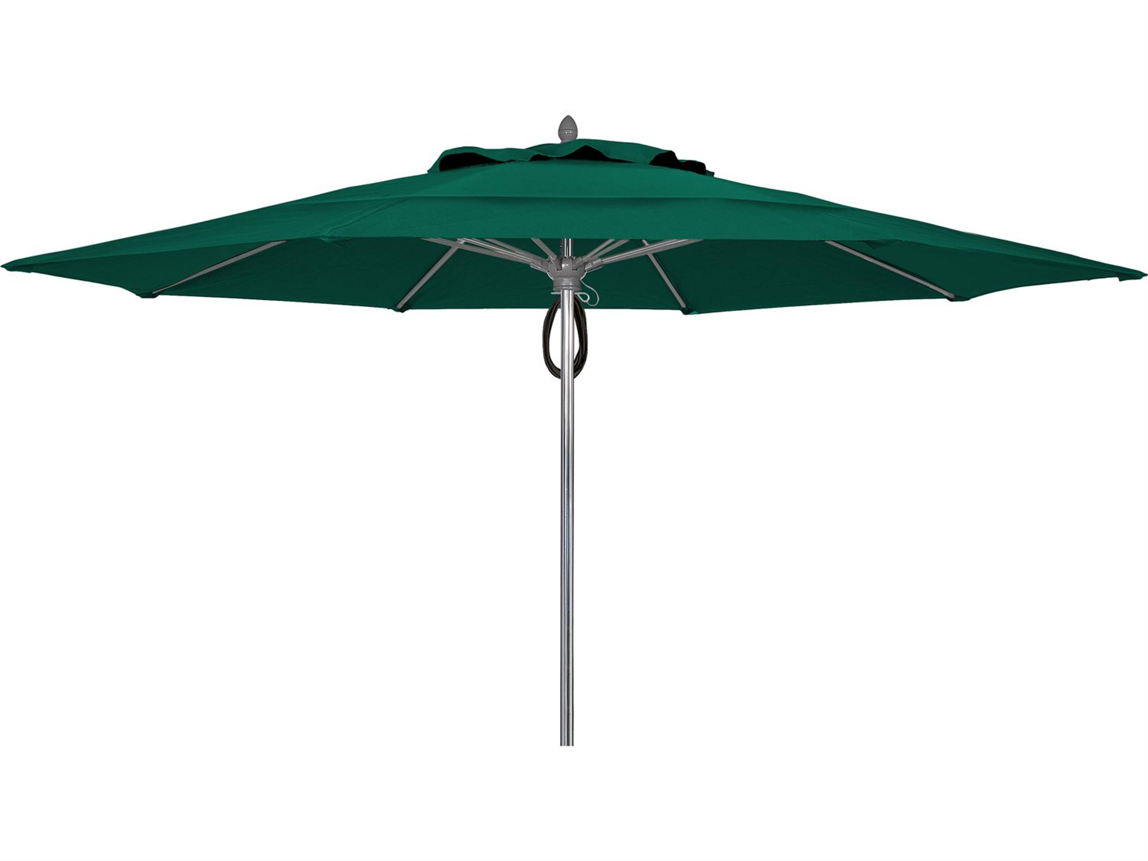 Fiberbuilt Outdoor Umbrellas Prestige Oceana 13 Foot Octagon Pulley & Pin Outdoor Umbrella
