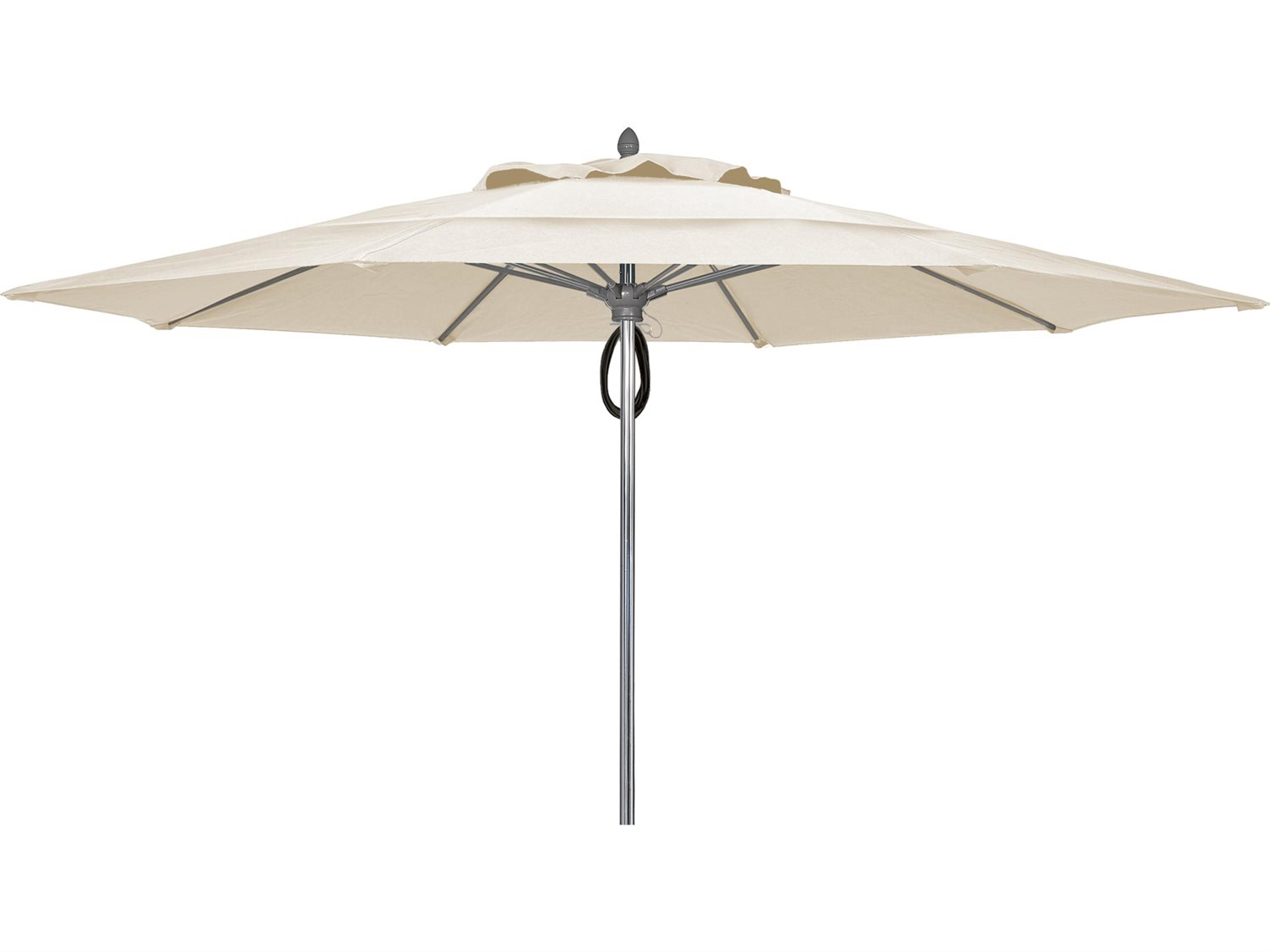 Fiberbuilt Outdoor Umbrellas Prestige Oceana 13 Foot Octagon Pulley & Pin Outdoor Umbrella