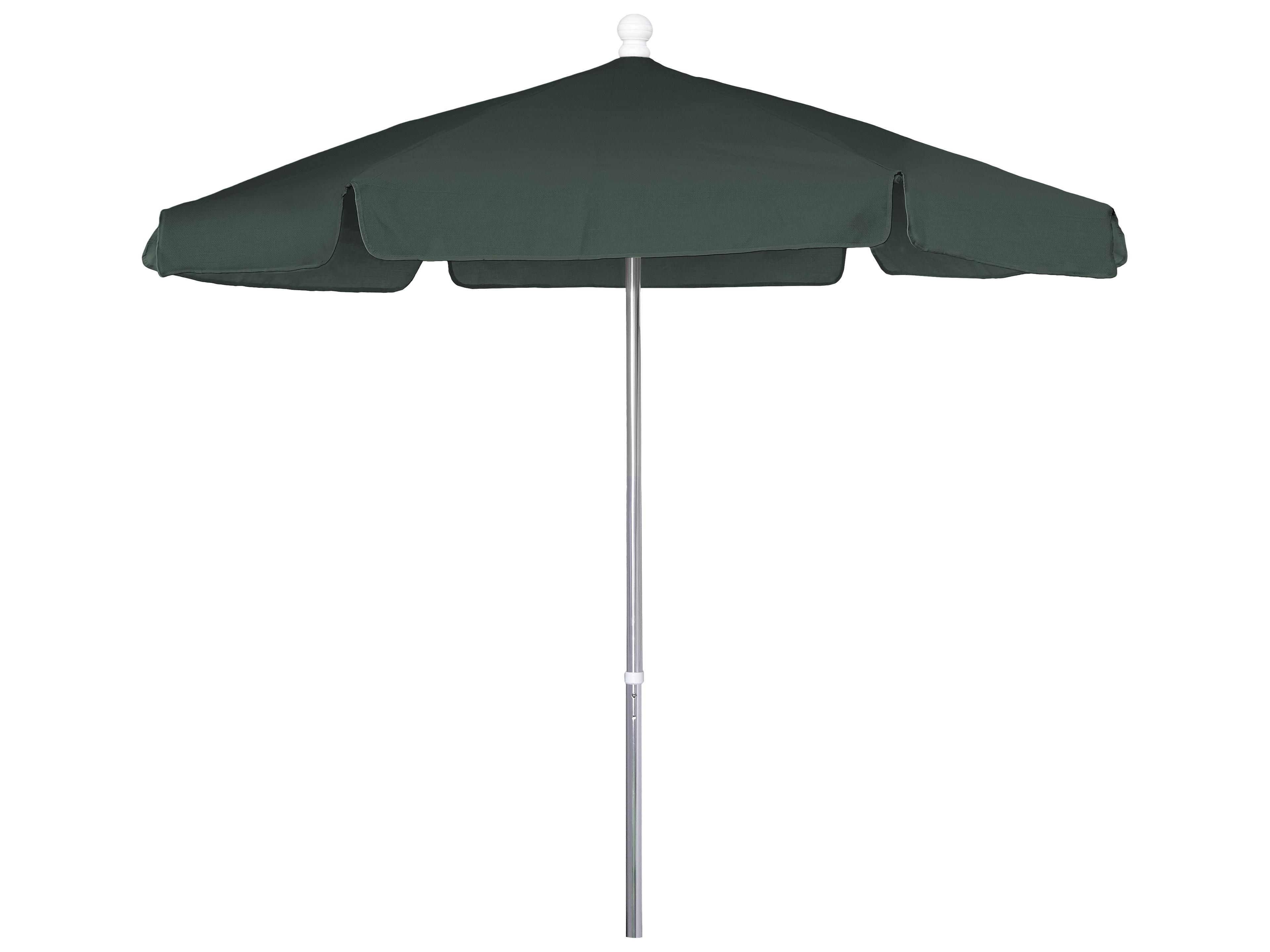 Fiberbuilt Patio Umbrellas Quick Ship Beach 7.5 Foot Push Up Lift Patio Umbrella