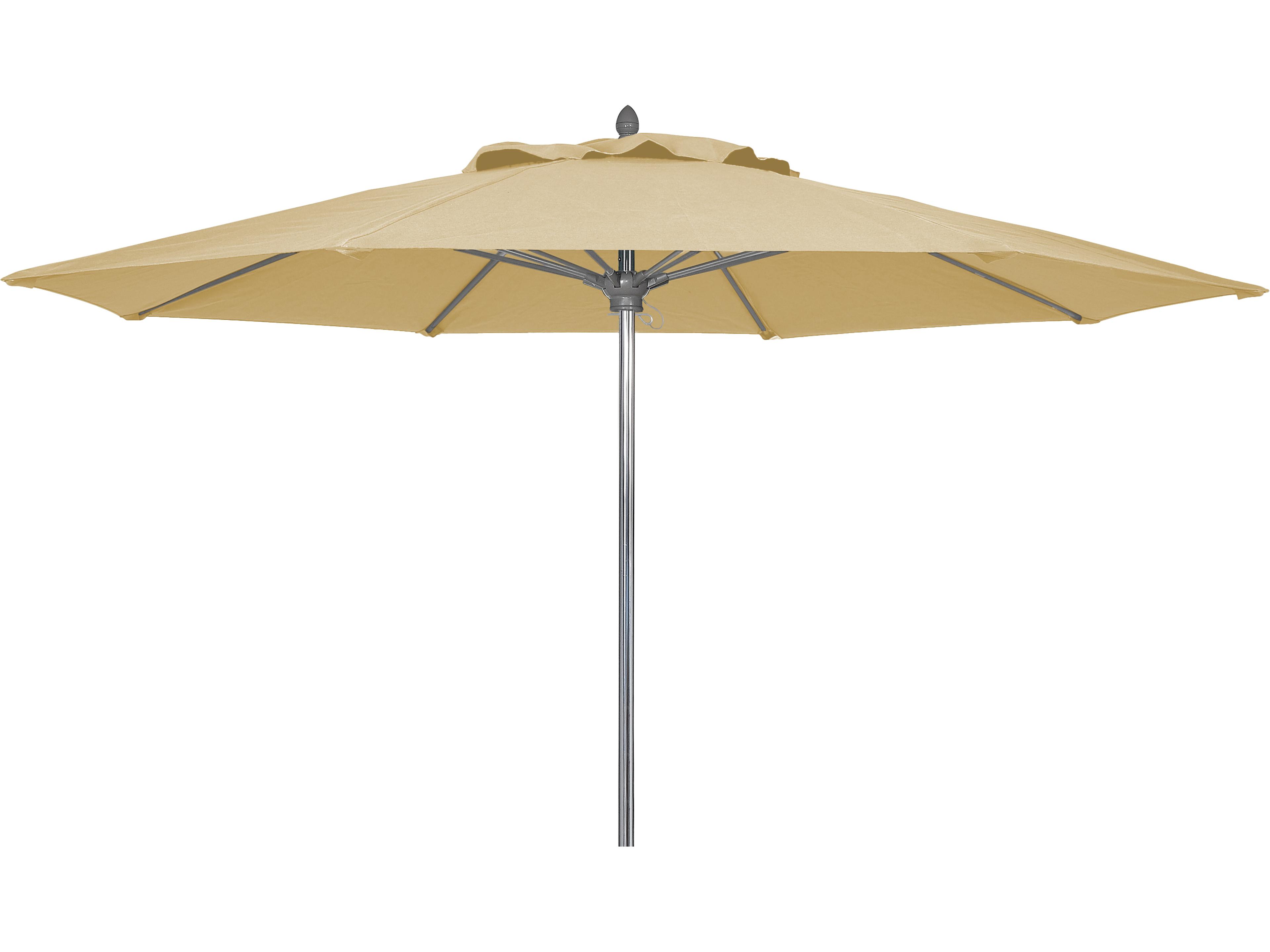 Fiberbuilt Patio Umbrellas Prestige - Oceana Fiberglass 9 Foot Octagon Pulley & Pin Patio Umbrella