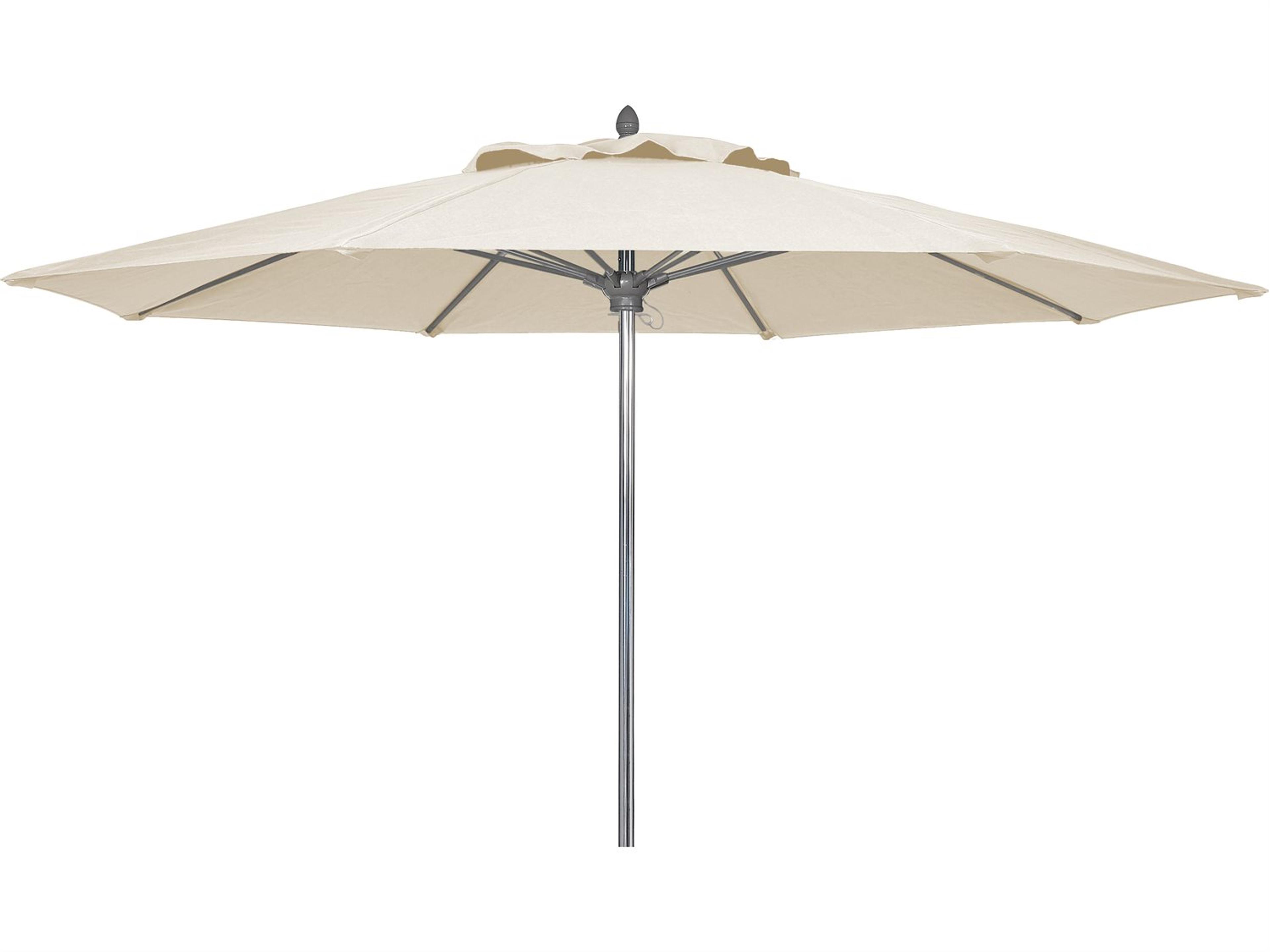Fiberbuilt Outdoor Umbrellas Prestige Oceana 7.5 Foot Octagon Push Up Lift Outdoor Umbrella