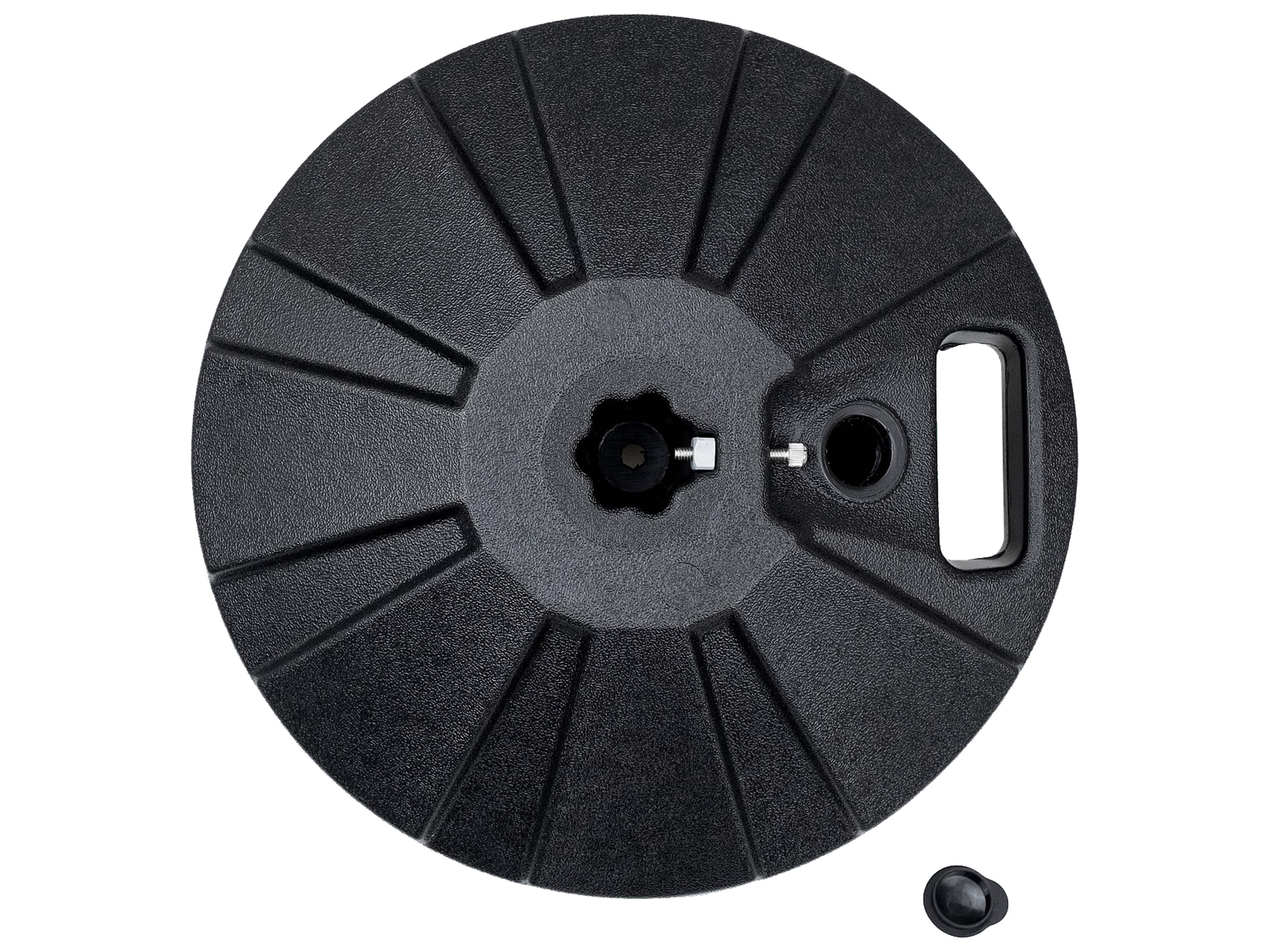 Fiberbuilt Umbrellas Quick Ship Umbrella 55lb Resin Umbrella Base