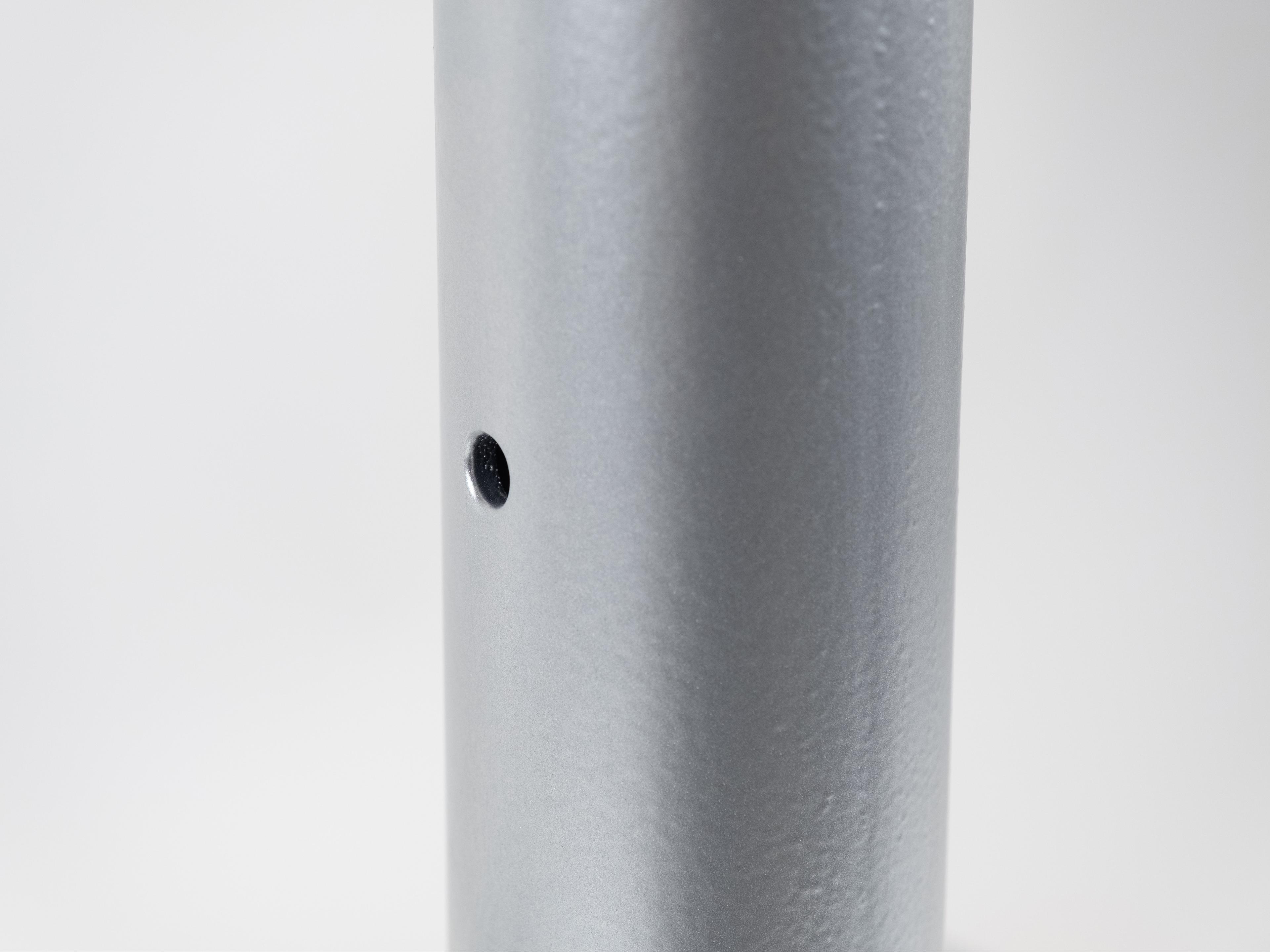 Fiberbuilt Umbrellas Steel Silver 24 Foot Square Umbrella Base with Wheels