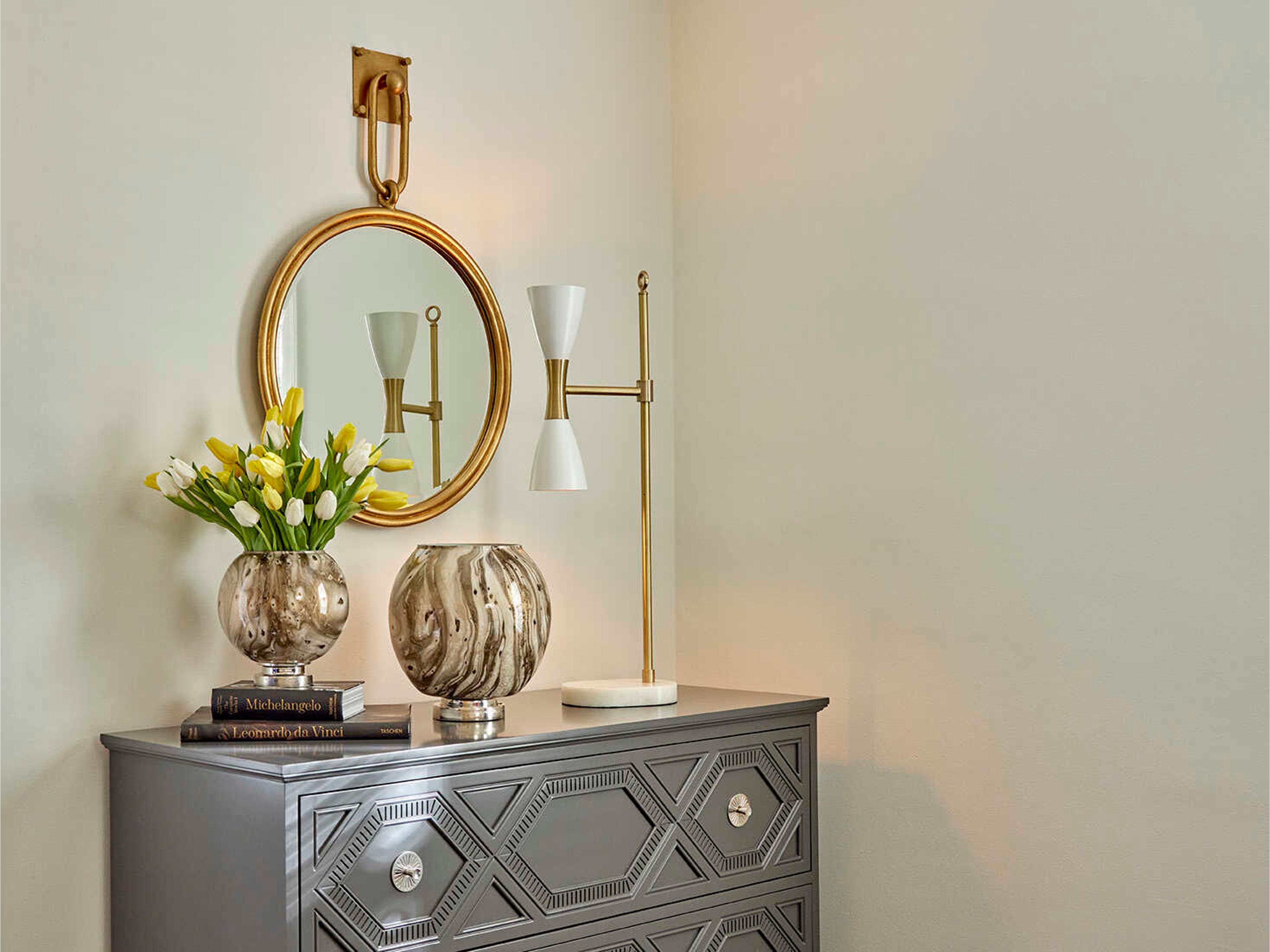 Frederick Cooper Grenada Round Wall Mirror