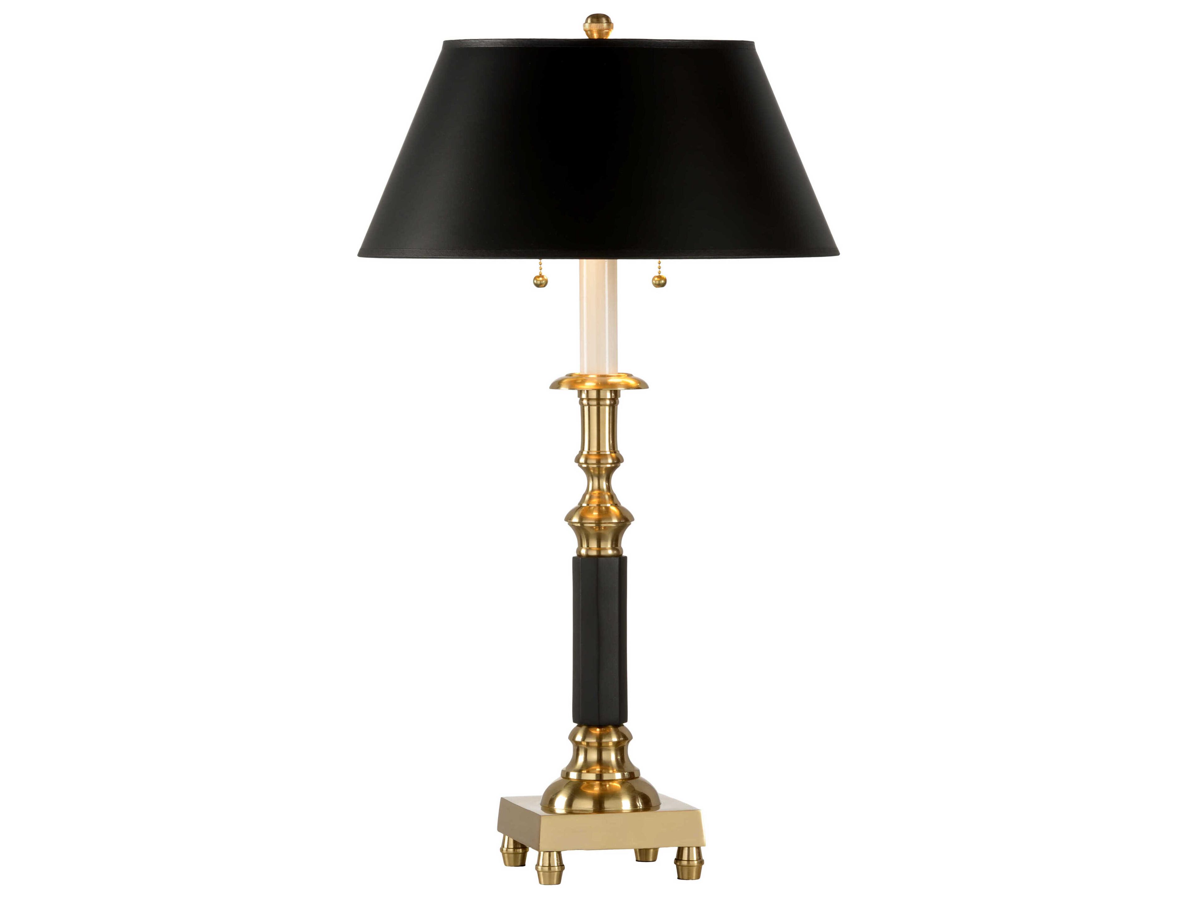 Felix Gold Black Paper Brass Buffet Lamp