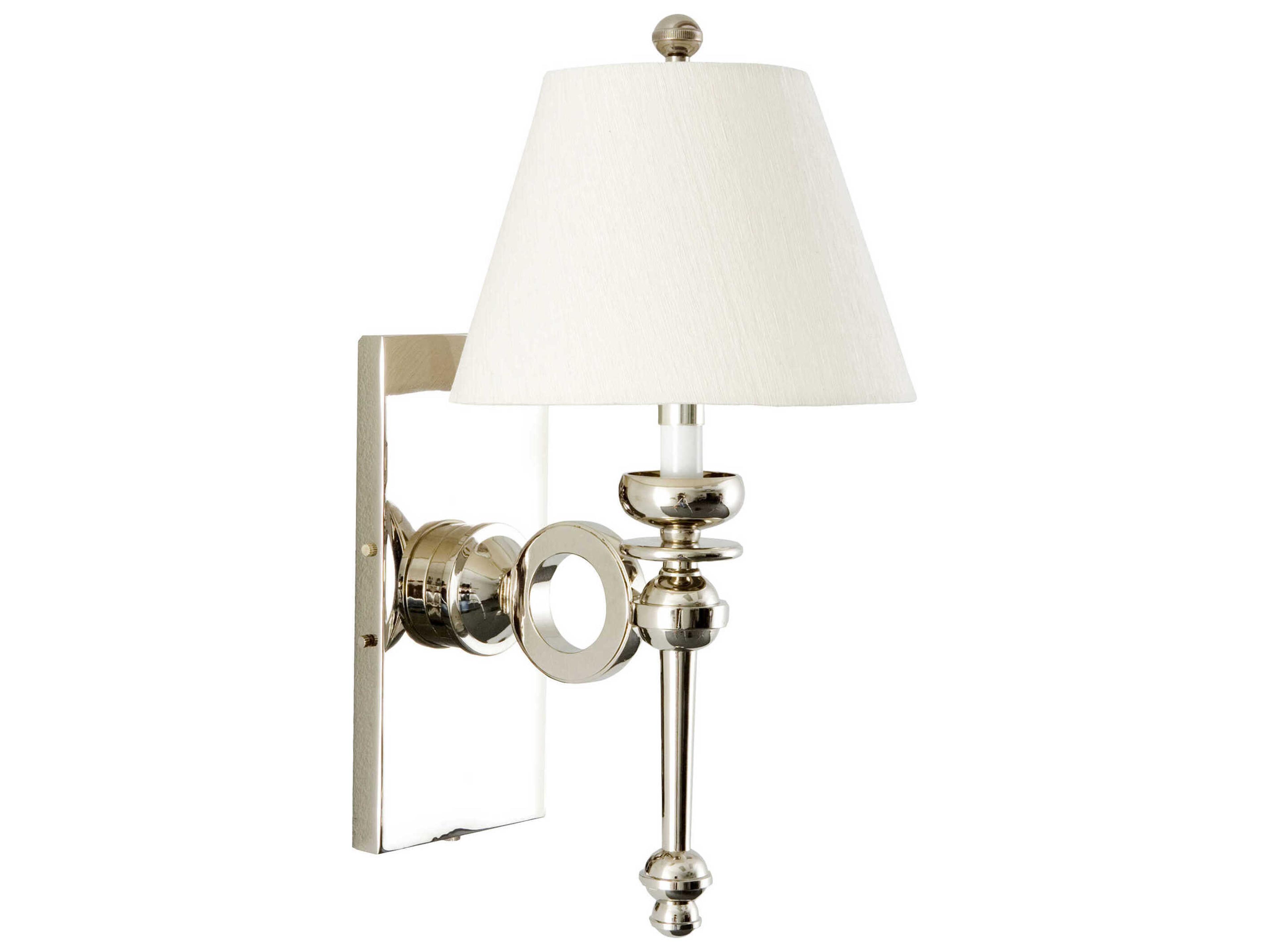 Frederick Cooper 1-Light Polished Nickel Wall Sconce