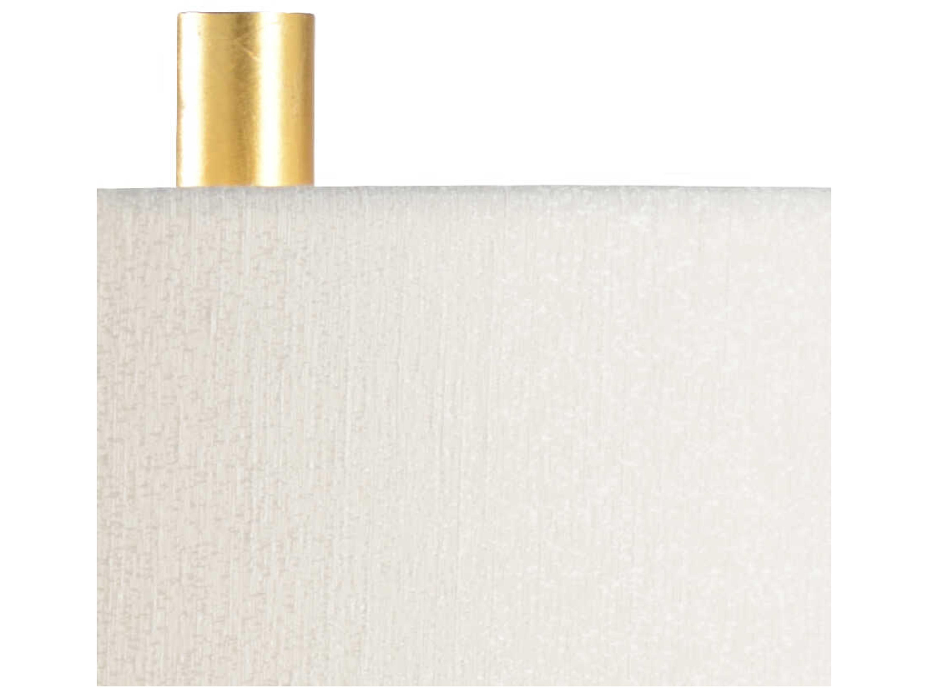 Frederick Cooper Triptic Snow White Glaze Cream Silkette Buffet Lamp