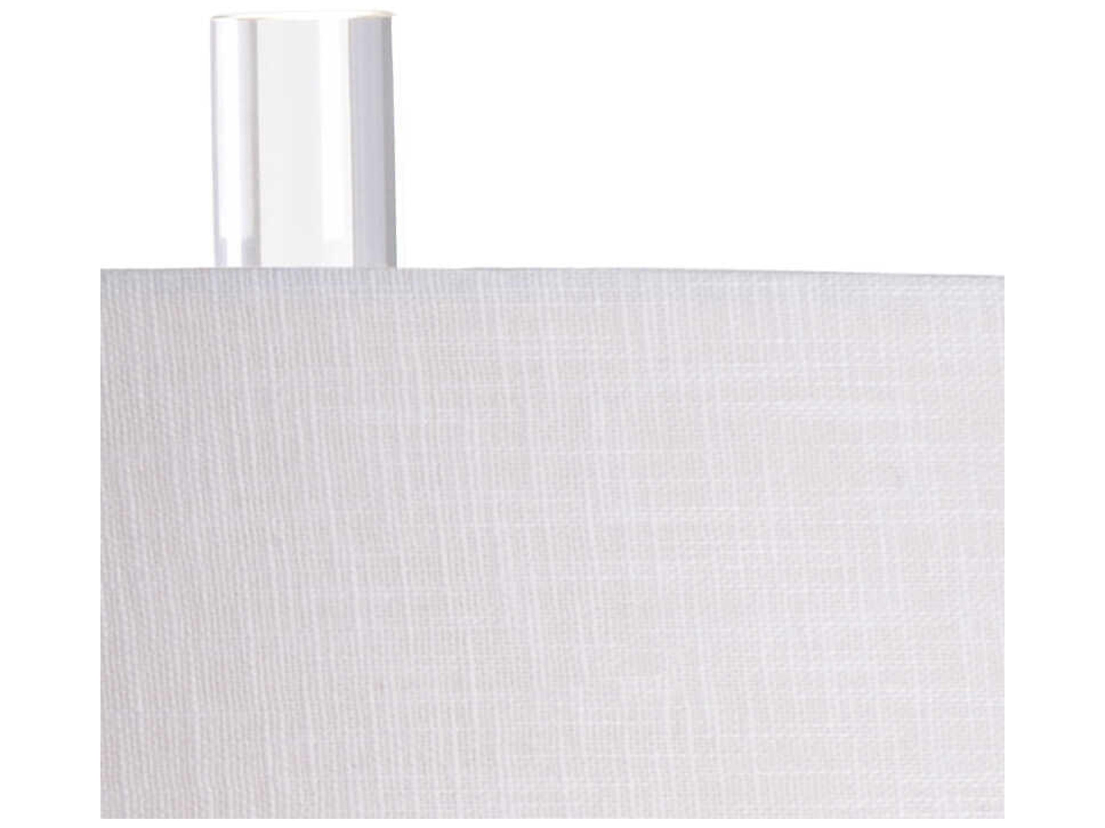 Frederick Cooper Saguaro White Glaze Off Linen Buffet Lamp