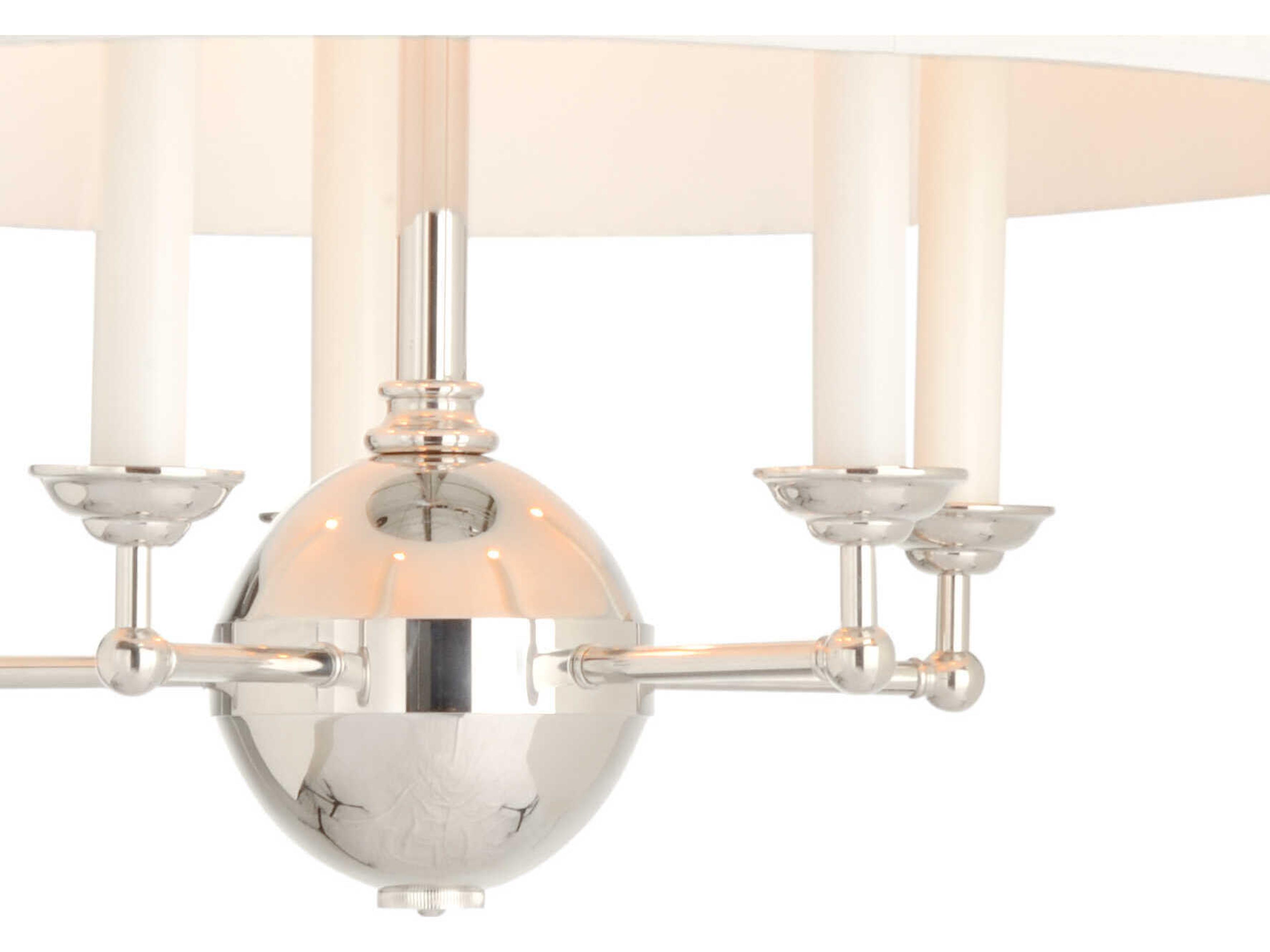 Frederick Cooper 5-Light Polished Nickel Pendant