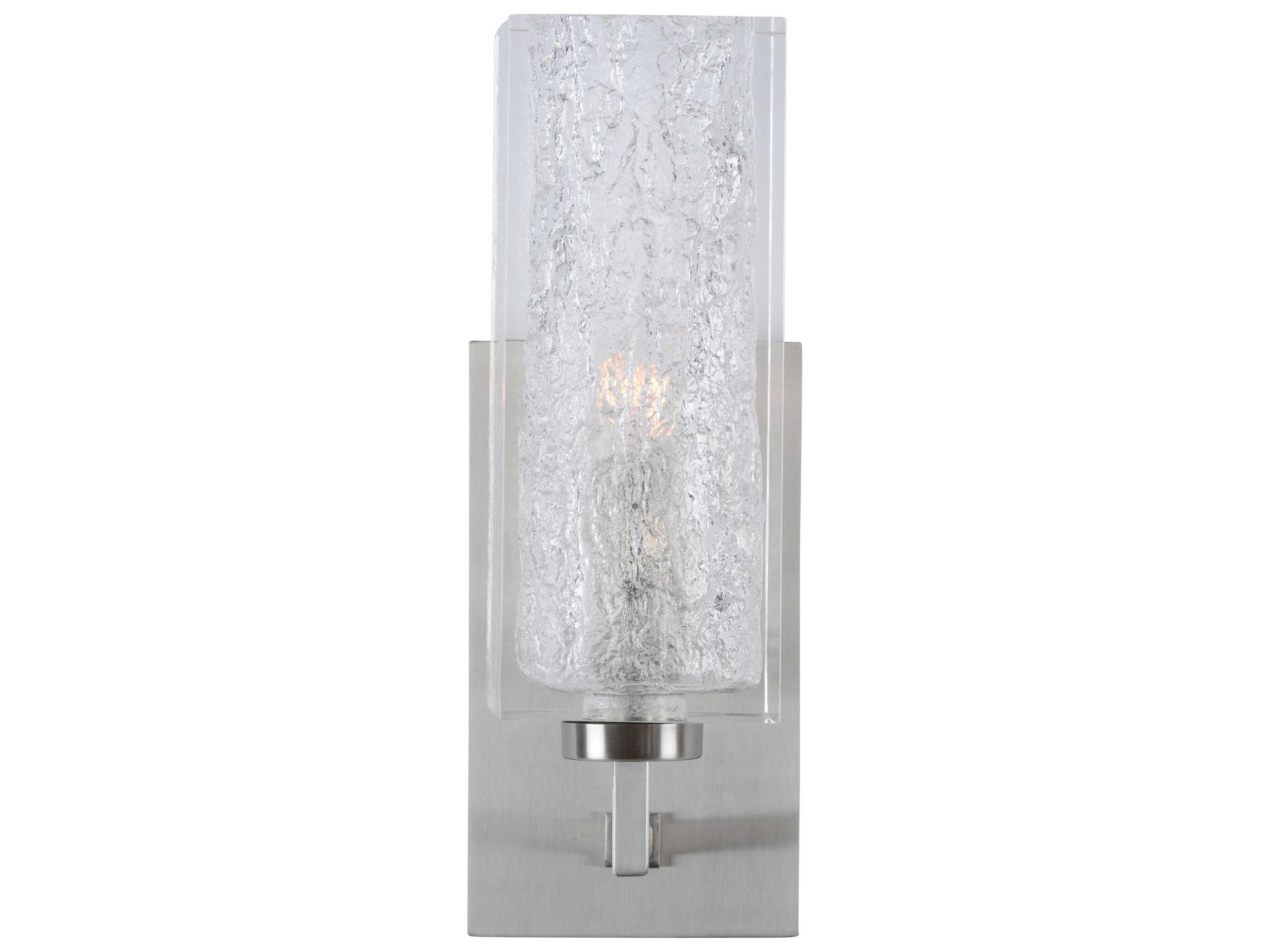 Frederick Cooper 1-Light Satin Nickel Wall Sconce