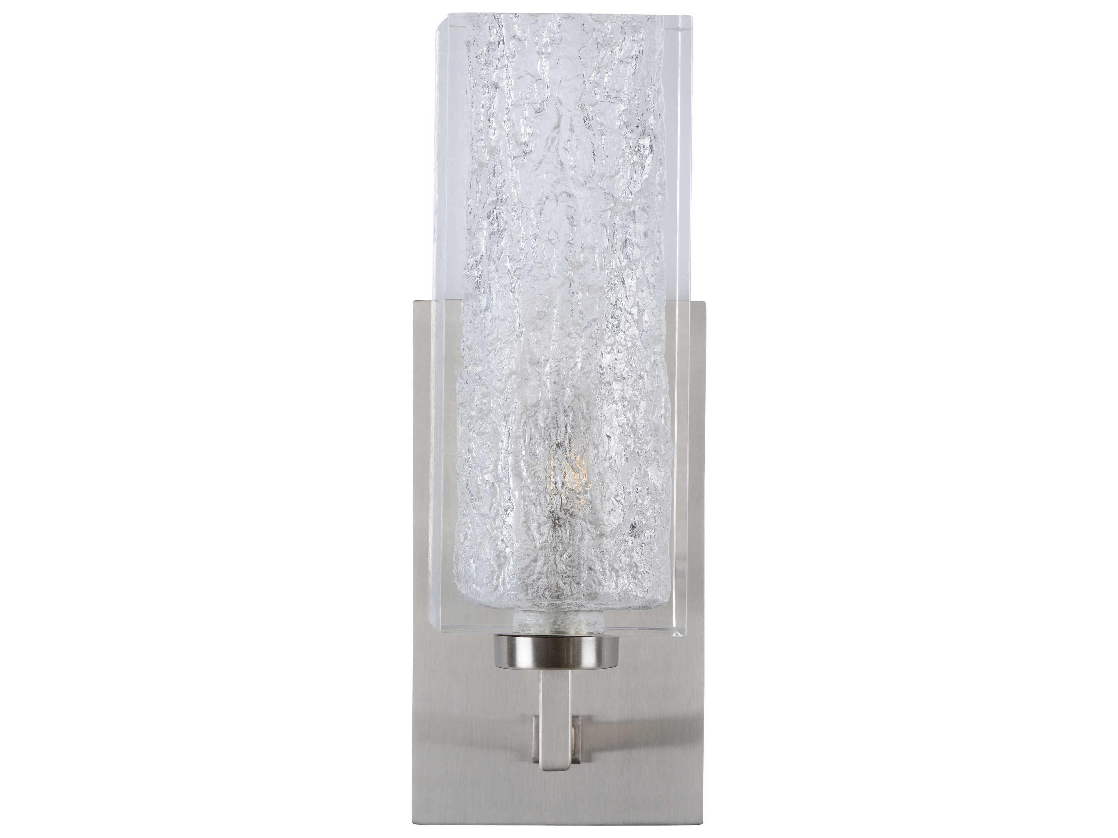 Frederick Cooper 1-Light Satin Nickel Wall Sconce