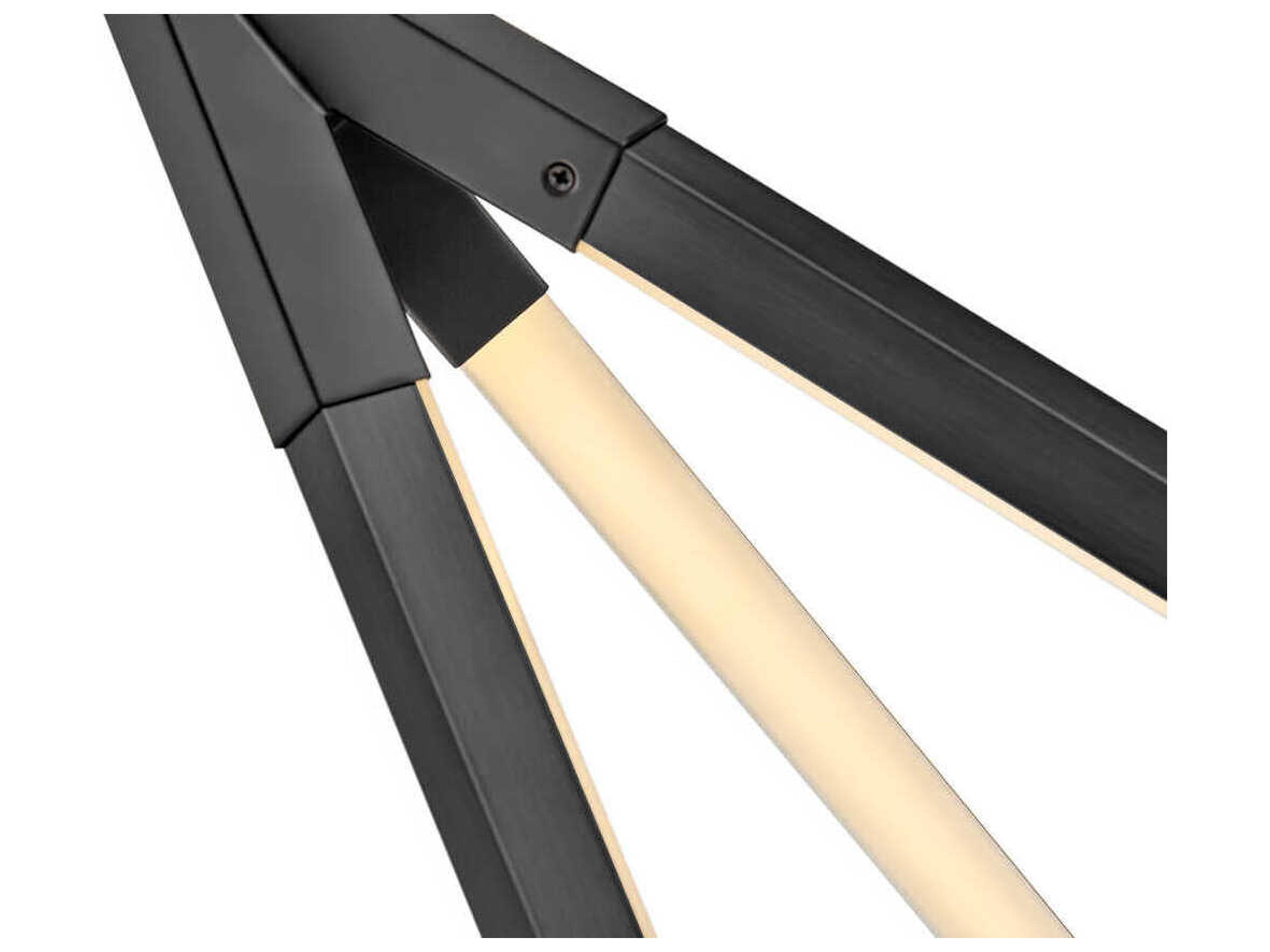 Fredrick Ramond Rae Black LED Linear Pendant