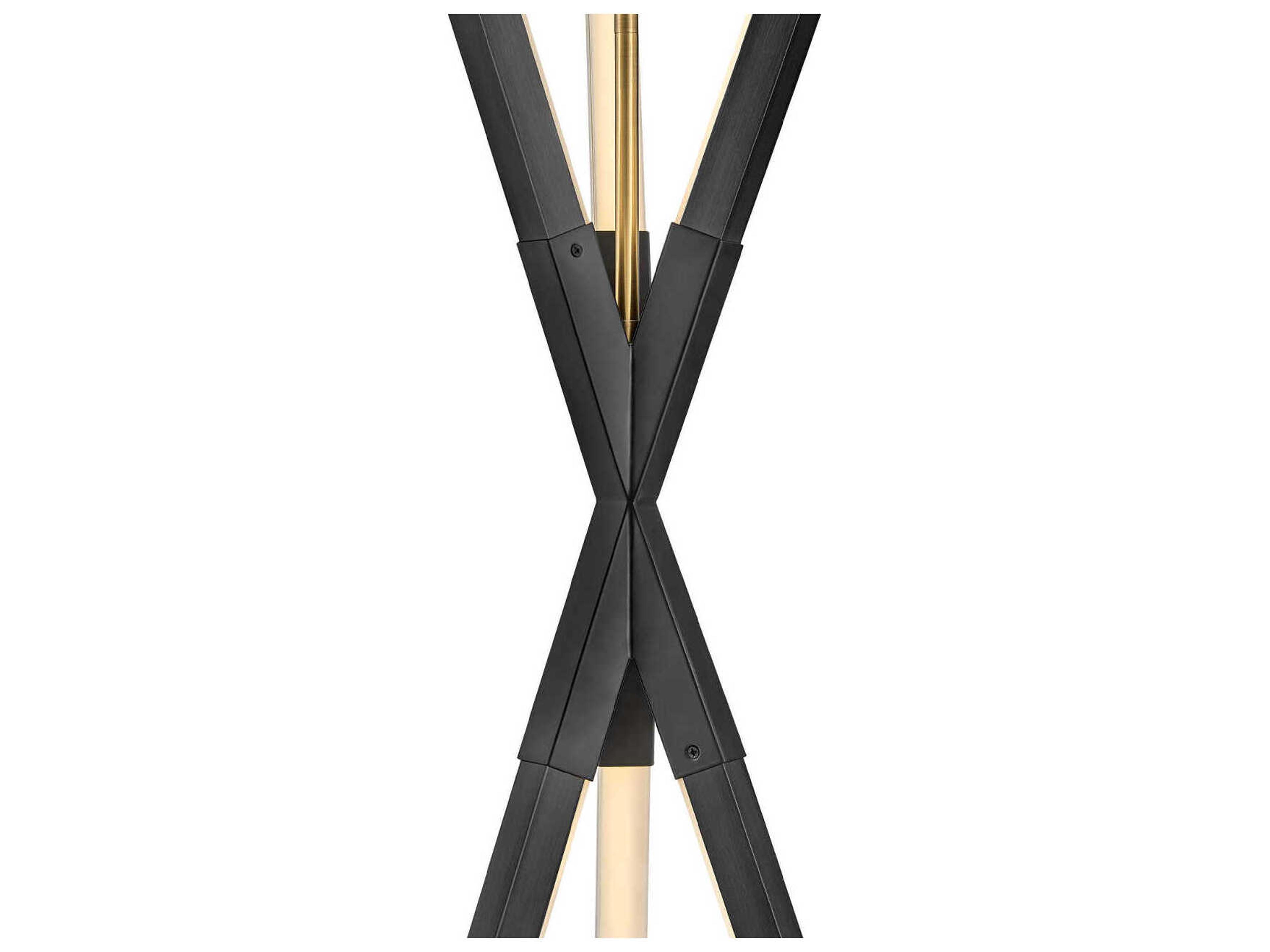 Fredrick Ramond Rae Black LED Linear Pendant