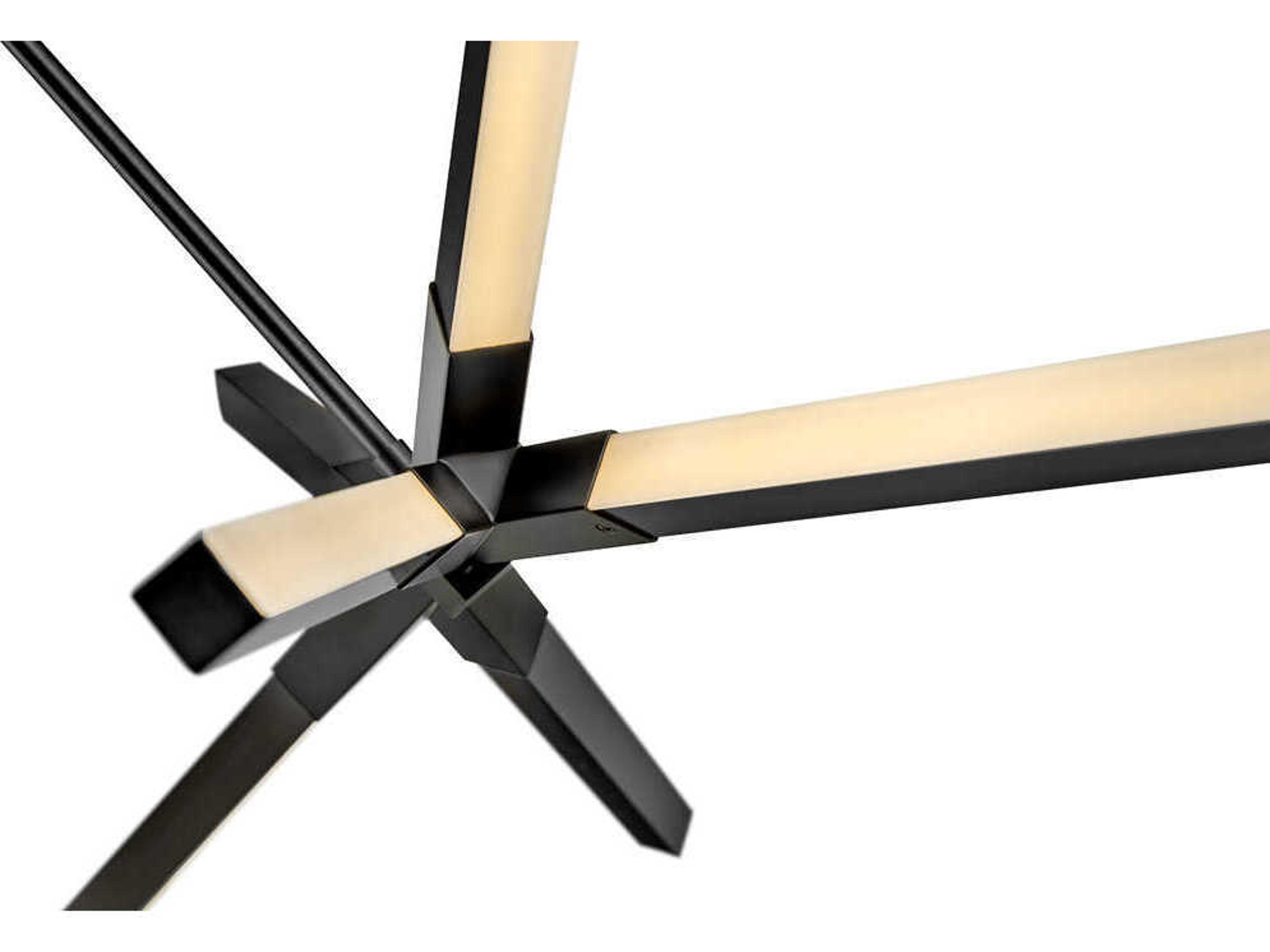 Fredrick Ramond Rae Black LED Linear Island Pendant