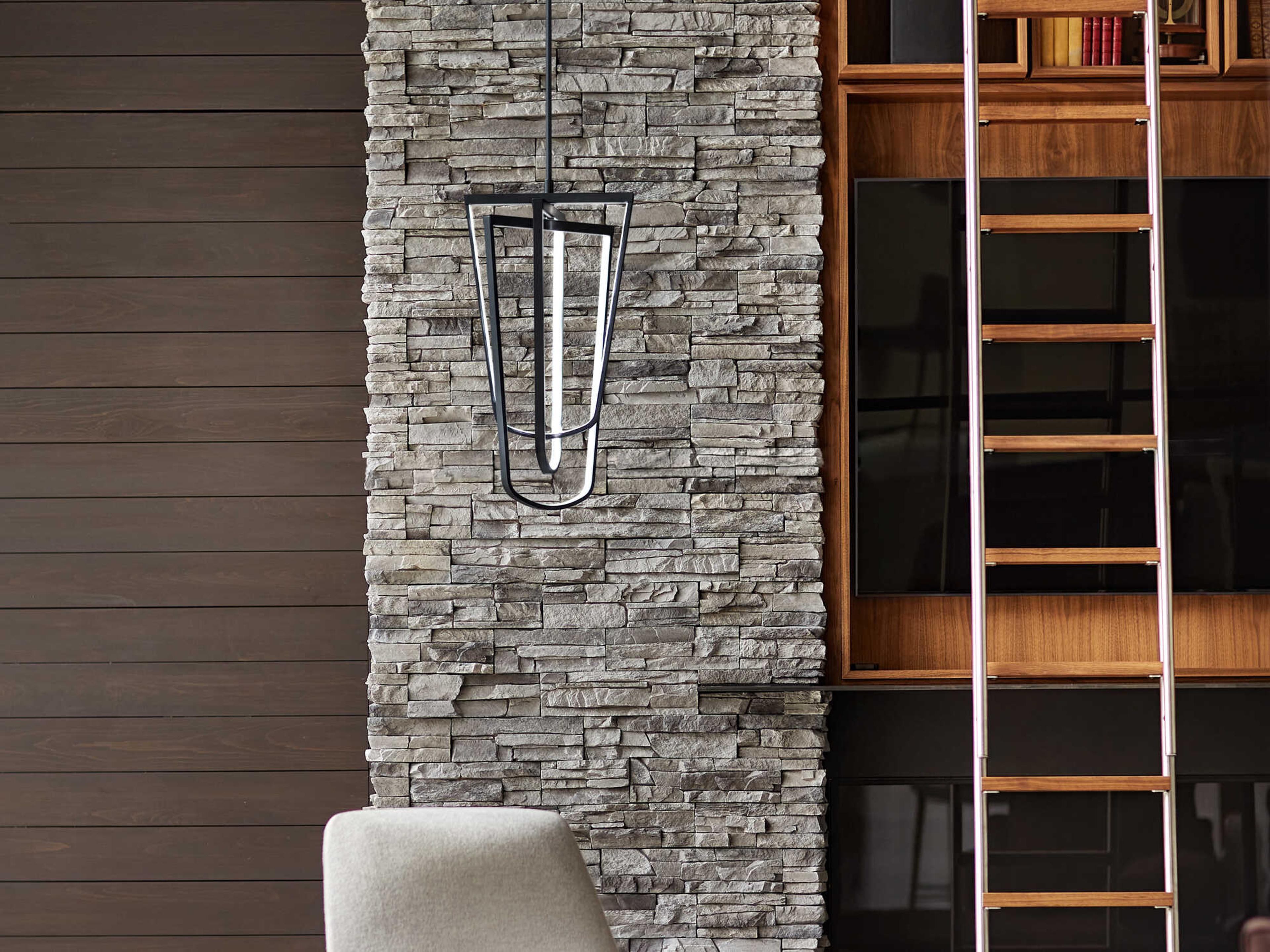 Fredrick Ramond Onyx Black LED Linear Pendant