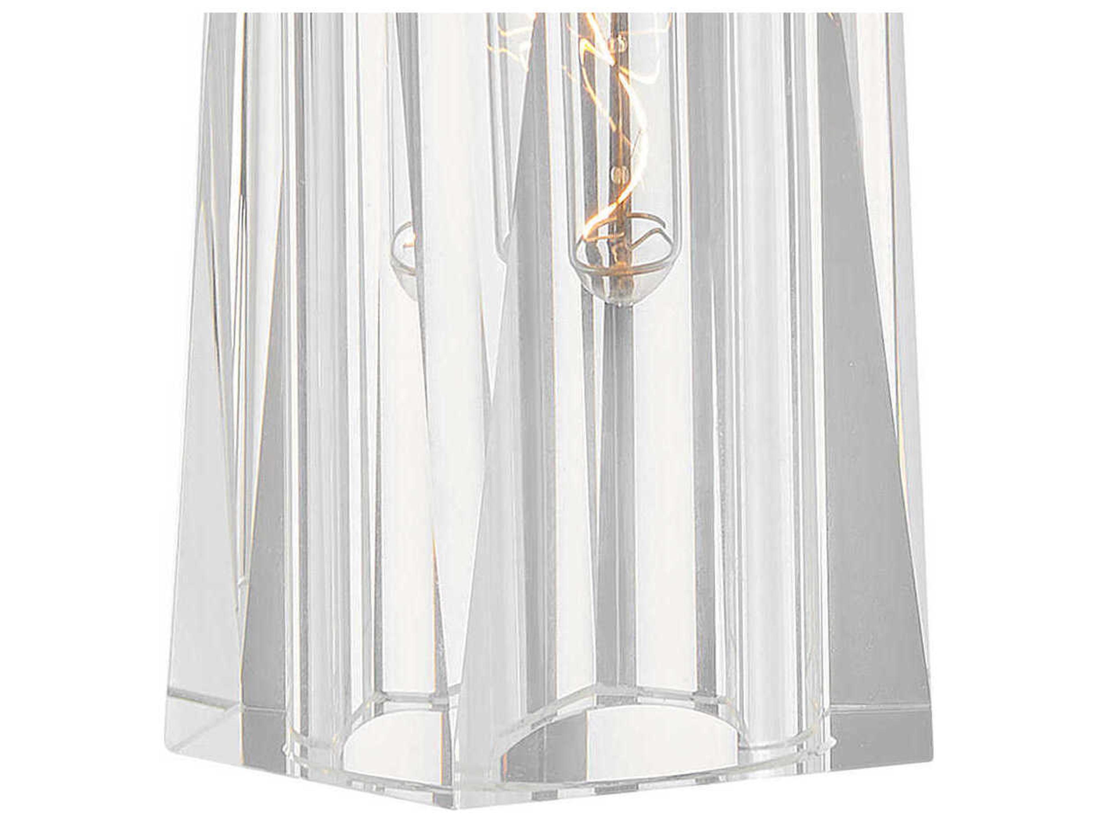 Fredrick Ramond Cosette 1-Light Black Oxide Crystal Glass Wall Sconce