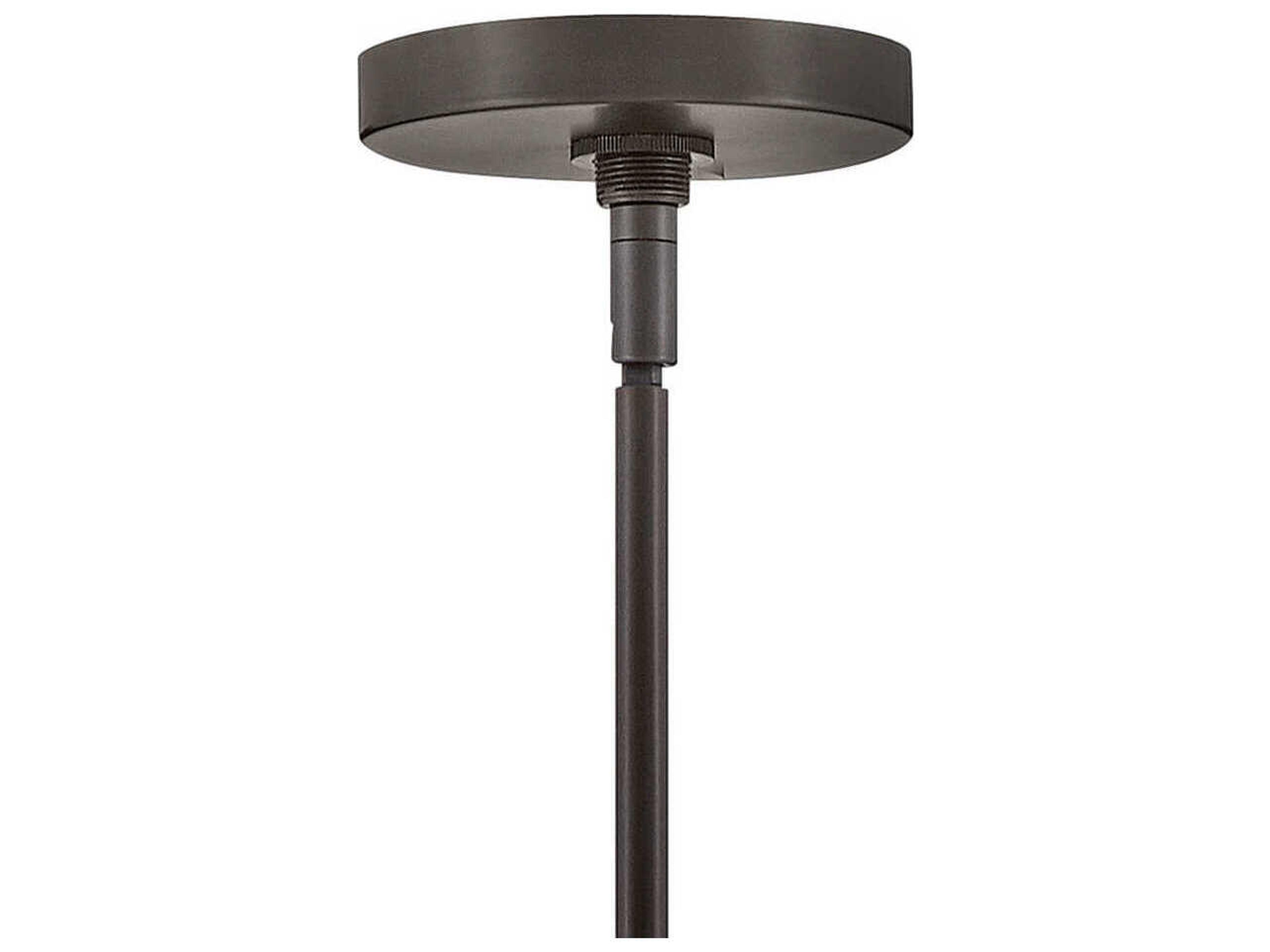 Fredrick Ramond Cosette 1-Light Black Oxide Crystal Glass Mini Pendant